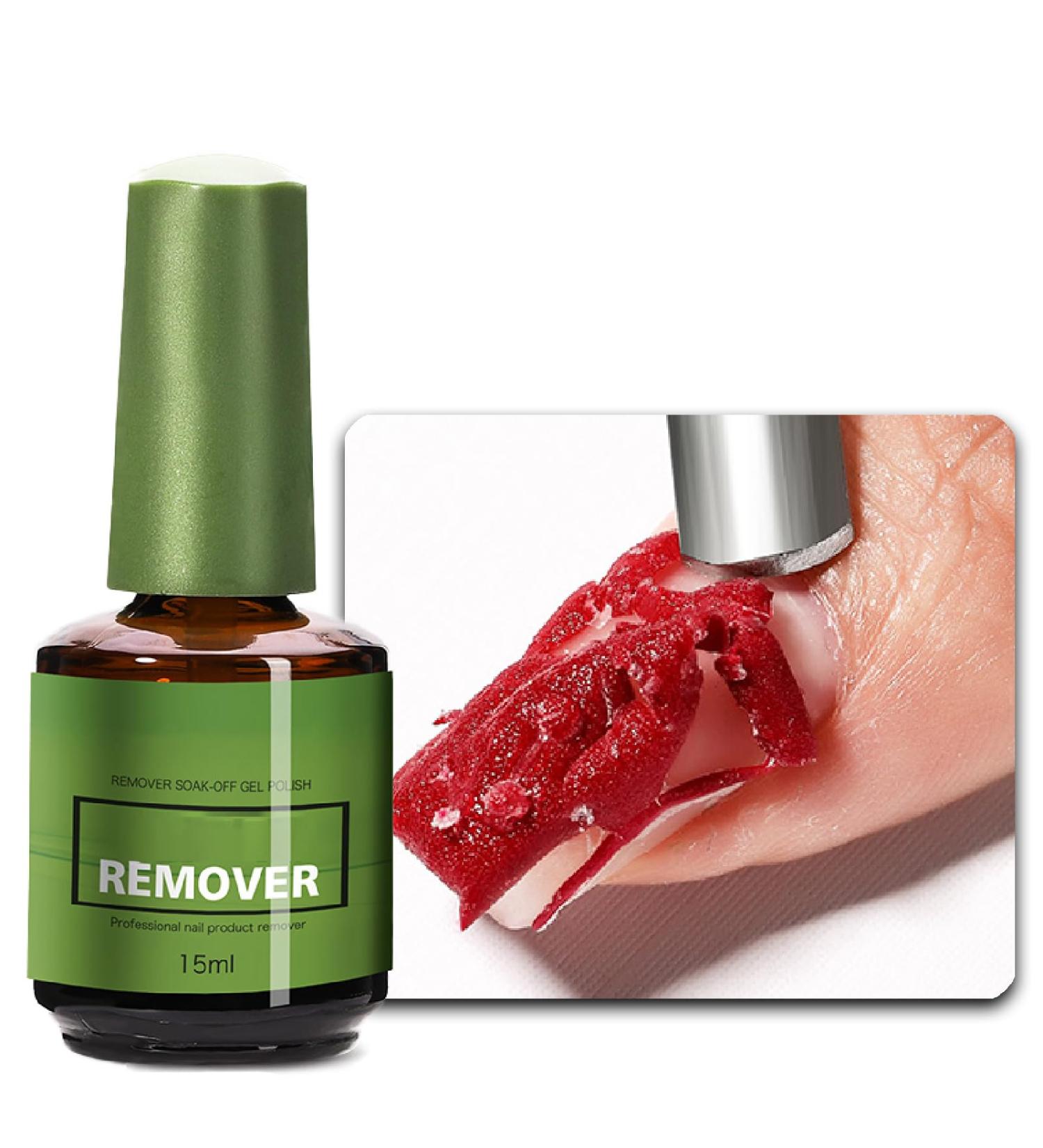 Gel Nail Polish Remover Gel Polish Remover Removes Nail Polish in 3-5 Minutes Quickly & Easily Not Hurt Nails Soak Off Gel Polish No Need for Foil Soaking or Wrapping - Buy Online on GoSupps.com