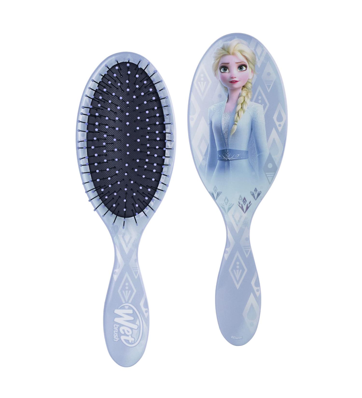 Disney Elsa Wet Brush - Original Detangler for All Hair Types | Ultra-Soft IntelliFlex Bristles | Protects Against Split Ends - Buy Online on GoSupps.com