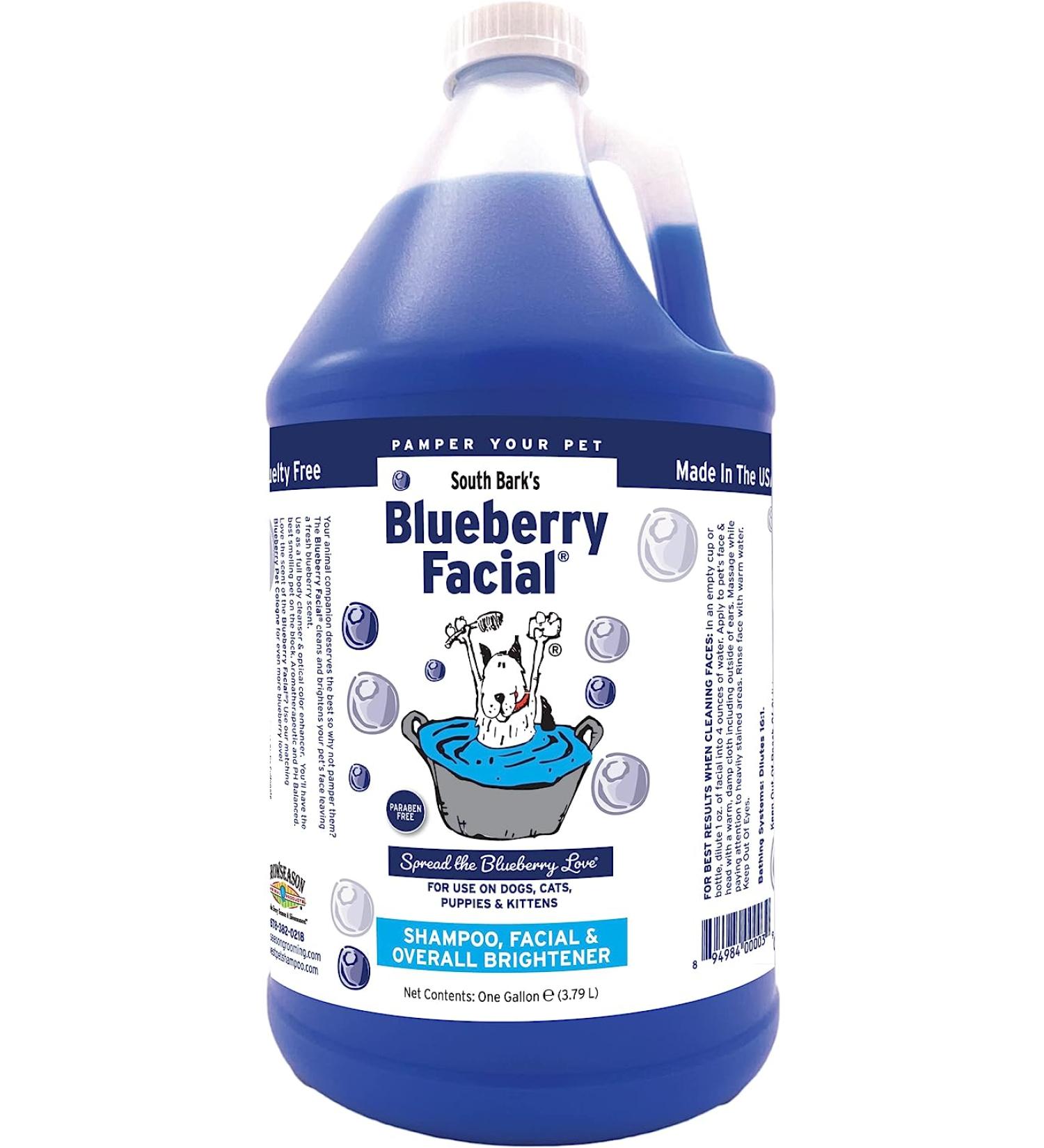 ShowSeason Blueberry Facial 1 Gallon - Luxurious Pet Grooming Treatment - Buy Online on GoSupps.com
