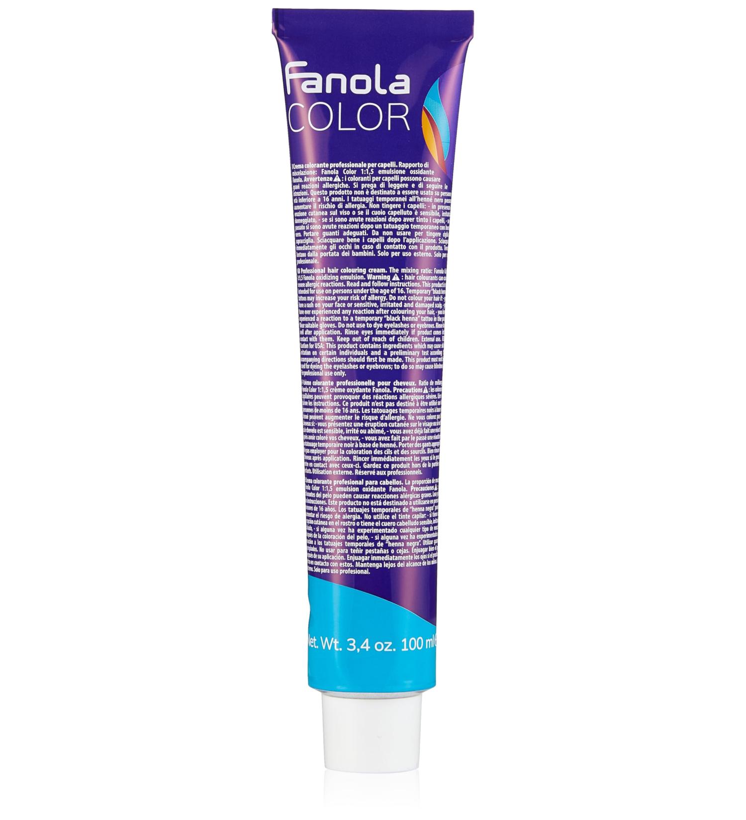 Fanola Cream Colore Colouring Cream 6.00 Dark Blonde Intensive 100 ml 6.00 Intensive Dark Blonde 100 ml (Pack of 1) - Buy Online on GoSupps.com