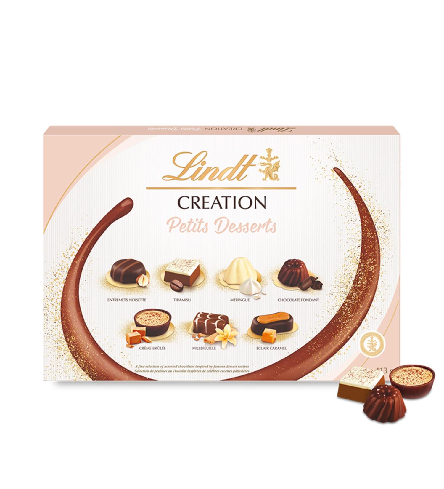Lindt Creation Petits Dessert Assorted Chocolate Box 413g Gift Box - Buy Online on GoSupps.com