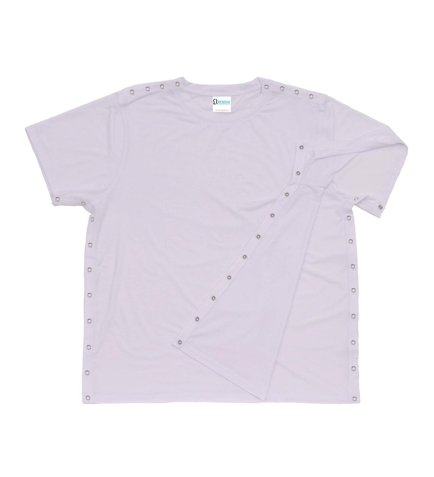 Shop Unisex White Shirt with Opulent Garden Design - Sizes L for Men & Women - International Shipping Available - Buy Online on GoSupps.com