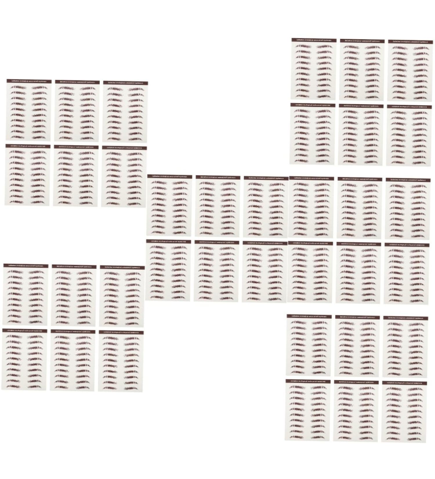 Baluue 36 Pcs Eyebrow Stickers Brow Shaper Makeup Stickers 4d Broken Eyebrows Hair 6 Transfer Paper - Buy Online on GoSupps.com