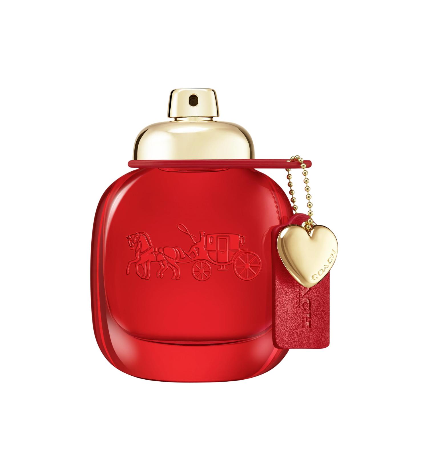 Coach Love Eau de Parfum - Long Lasting Fragrance with notes of Strawberry Red Velvet Rose & Cedarwood - Floral & Fruity - 1.7 fl. oz. 1.7 Fl Oz (Pack of 1) - Buy Online on GoSupps.com
