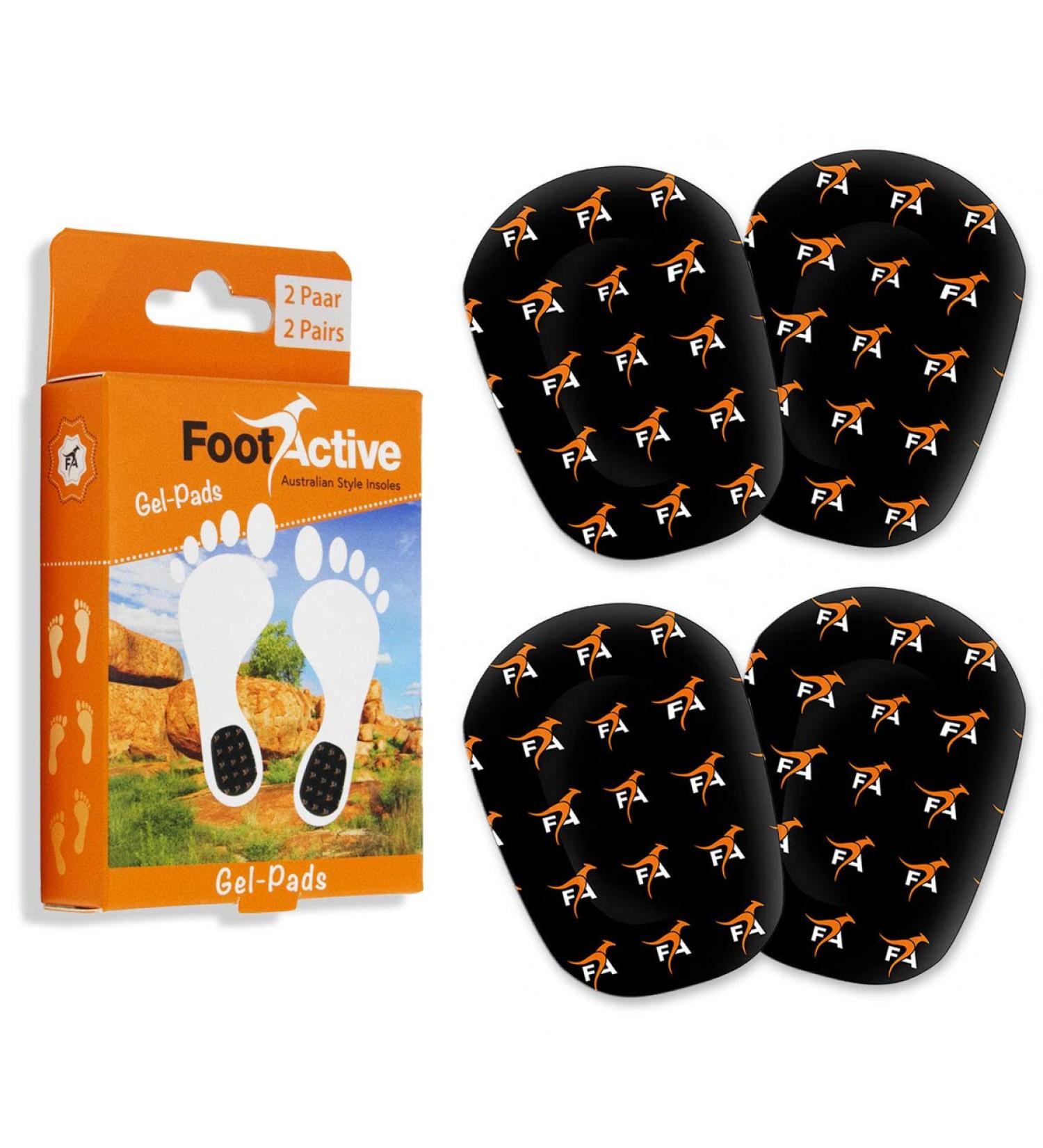 Foetactive Gel Pads - 4 Pcs - Soft Fersen Gel Pillow for Enhanced Running Comfort - Shop Now! - Buy Online on GoSupps.com