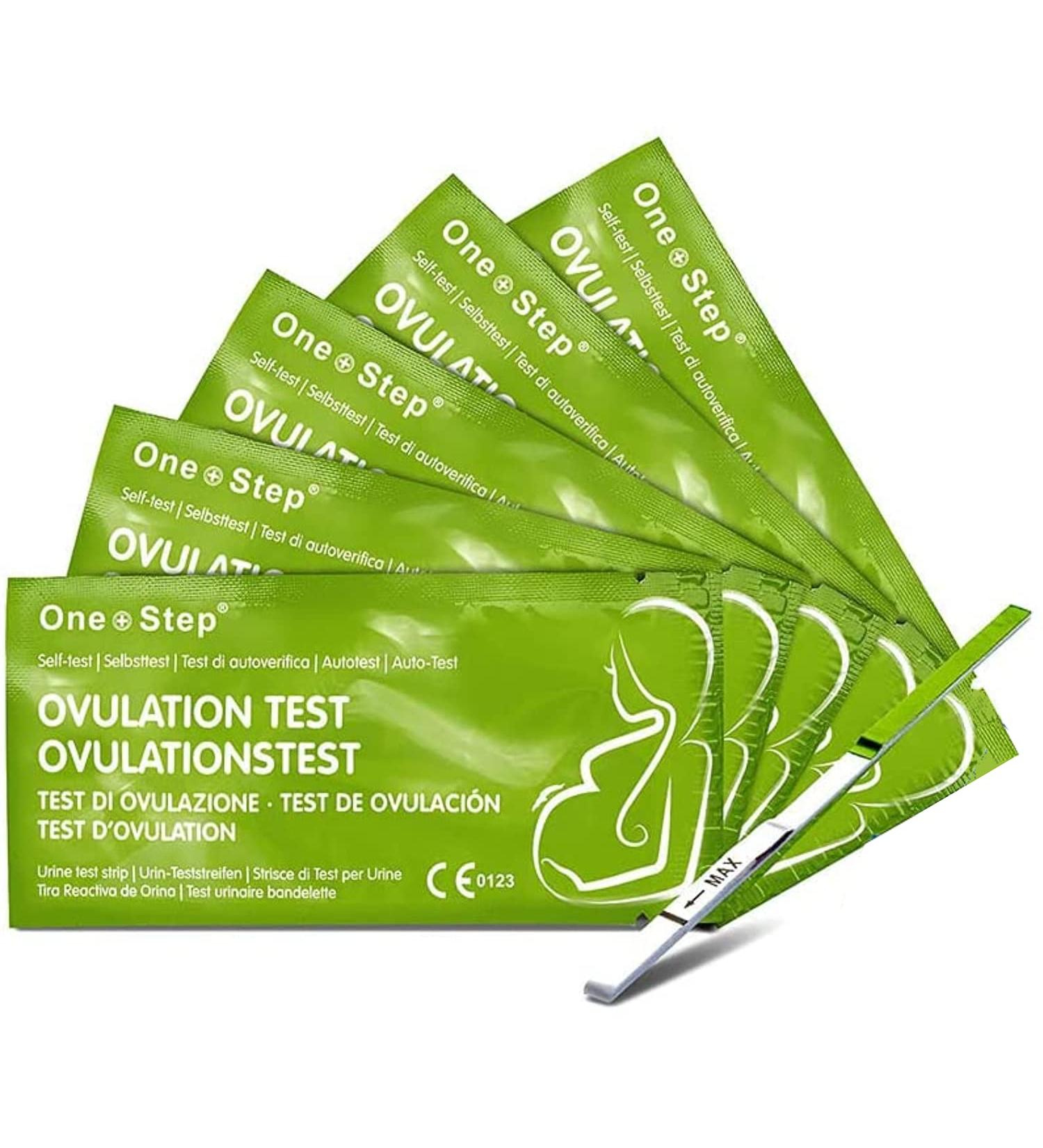 30 Ovulation Test Strips - Highly Sensitive Fertility Tests - 20miu/ml - One Step Testing Kits - Buy Online on GoSupps.com