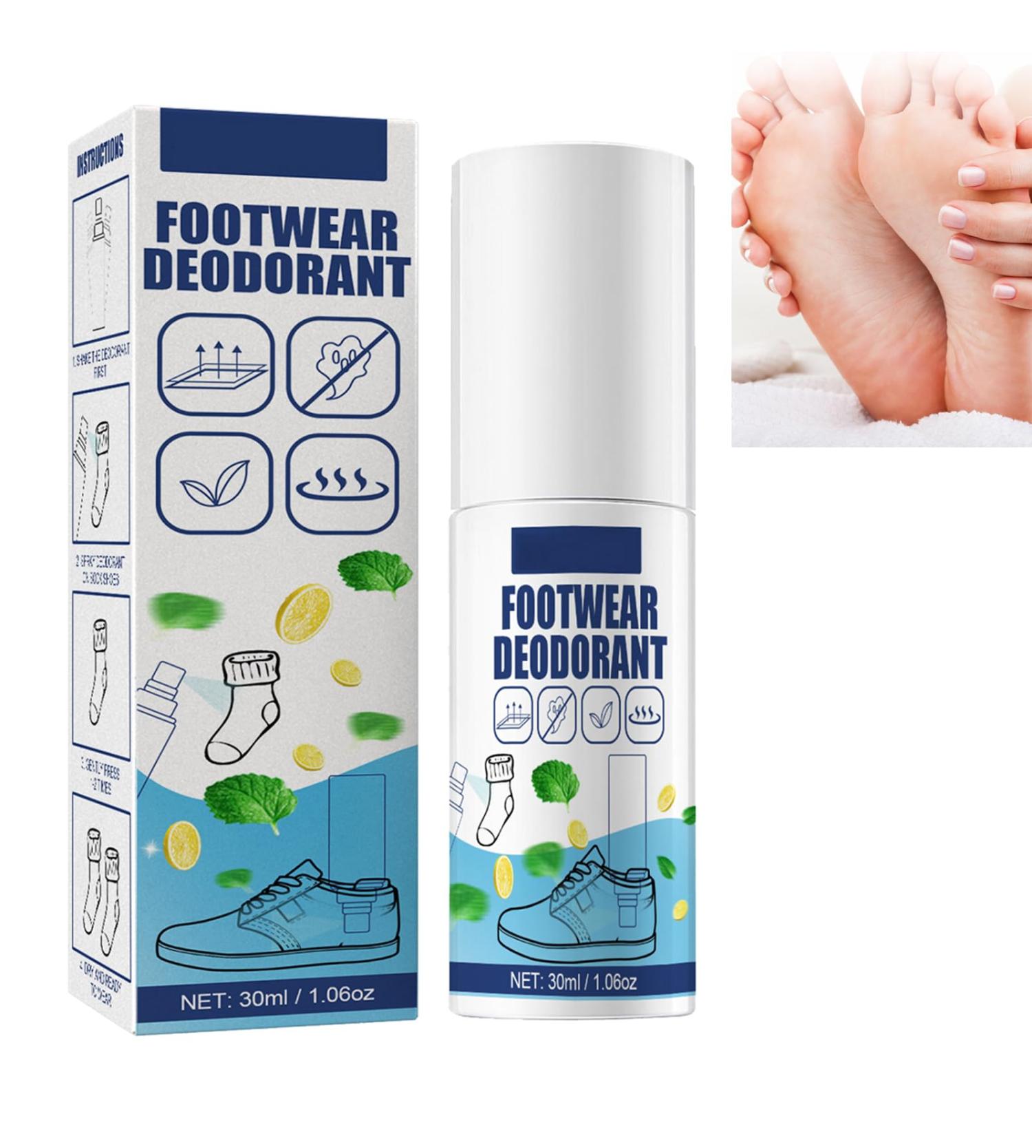 KOAHDE Sock Antibacterial Deodorant Spray Shoe and Sock Deodorant Foot Odor Eliminator Shoe & Sock Antibacterial Deodorant Spray Natural Shoe Deodorizer Shoe Socks Deodorant Spray Sweat Odor 30ML - Buy Online on GoSupps.com
