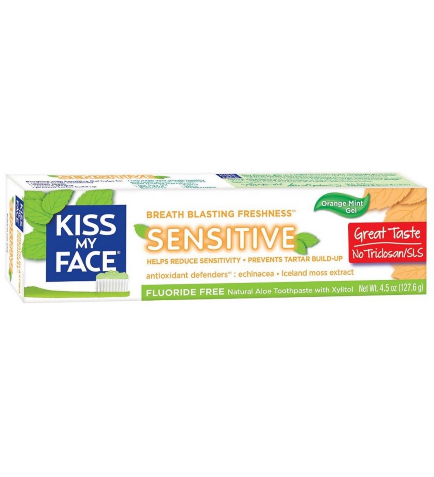 Kiss My Face Tthpaste Gel Snstv