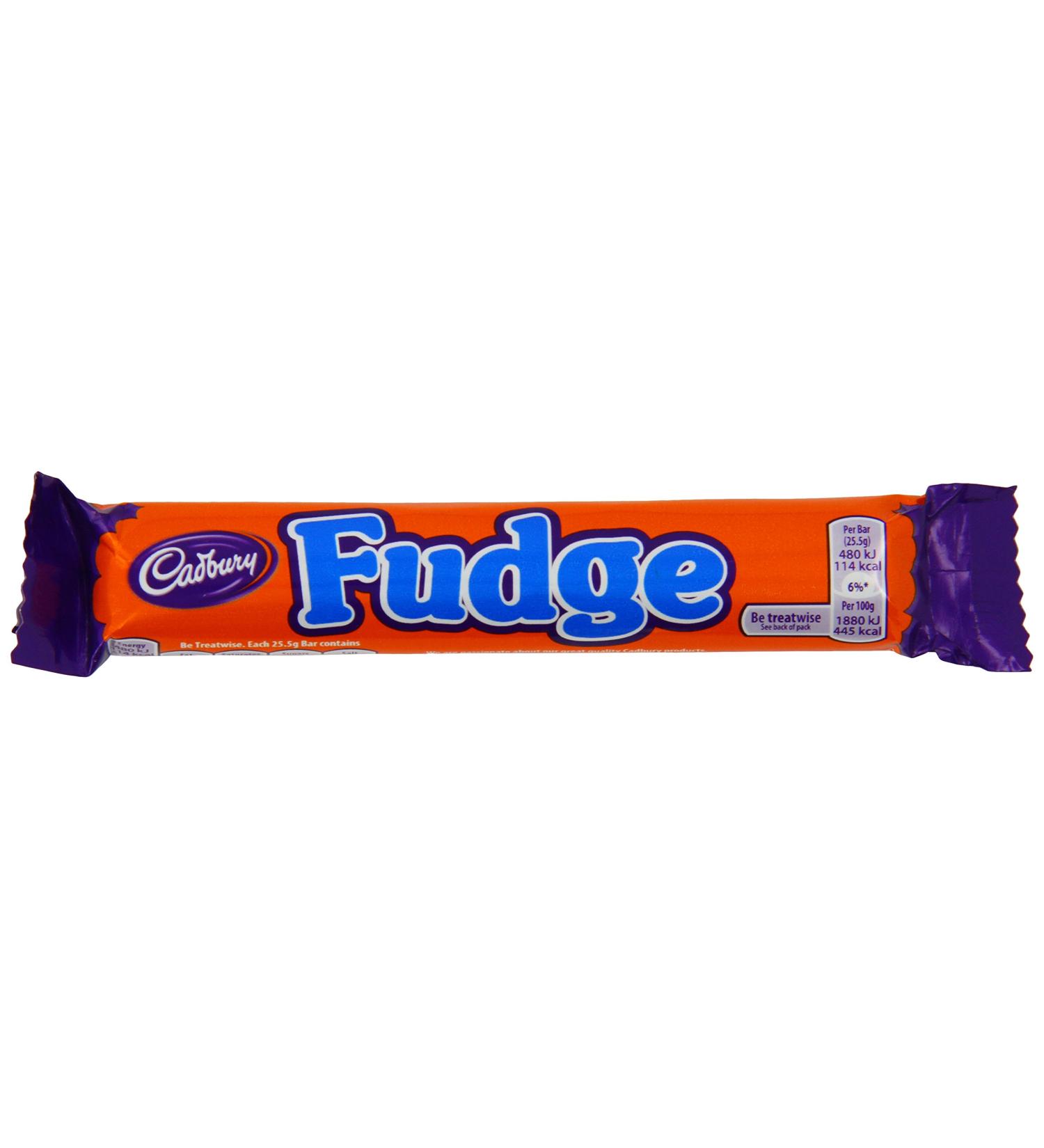 Cadbury Fudge Chocolate Bar 25g - Buy Online on GoSupps.com