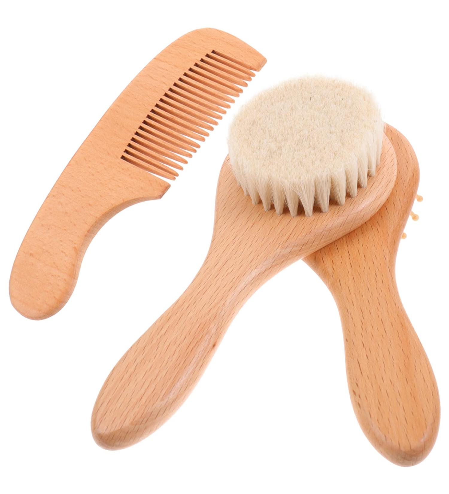 FOMIYES Body Scrub Set - Baby Hair Brush, Soft Head Massager, Shampoo Brush, Scalp Exfoliator, Hair Washing Scrubber - for Adults, Babies, and Pets - Includes Comb and Loofah - Buy Online on GoSupps.com