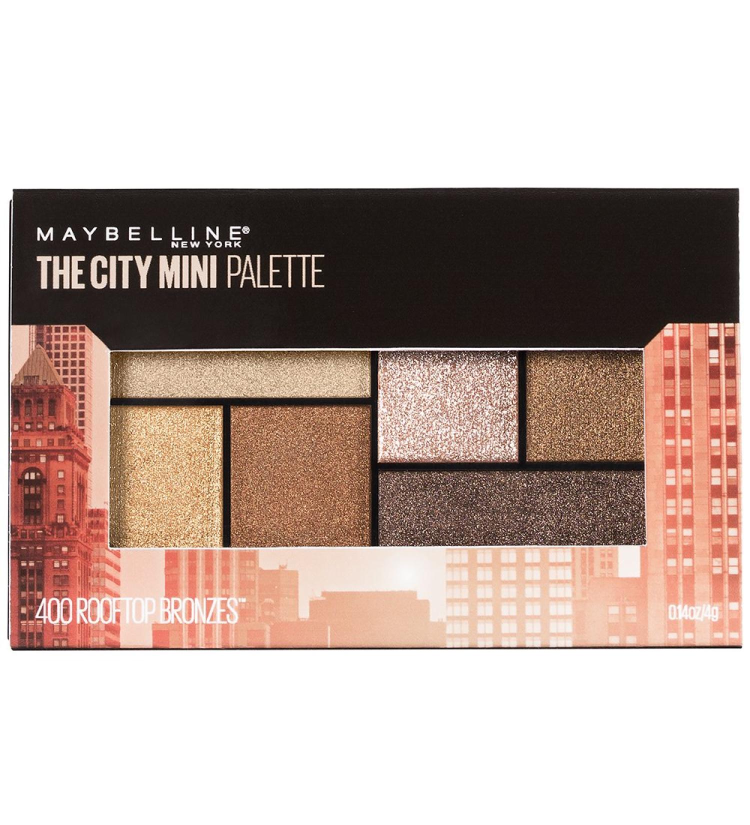 Maybelline New York City Mini Eyeshadow Palette - Rooftop Bronzes 0.14 oz - Buy Online on GoSupps.com