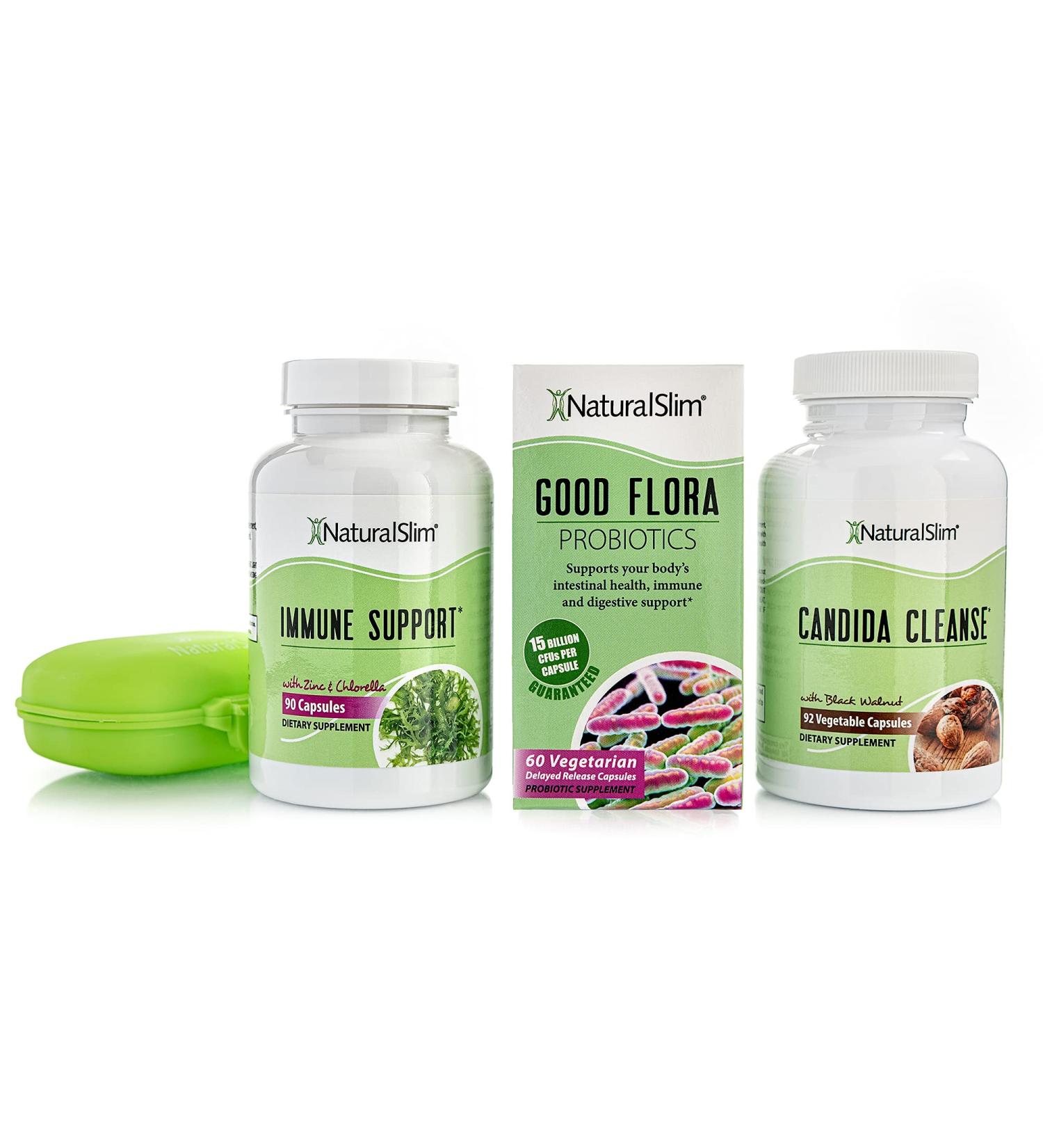 NaturalSlim Candiseptic Kit Capsules by Frank Suarez - 1 Pack - Buy Online on GoSupps.com