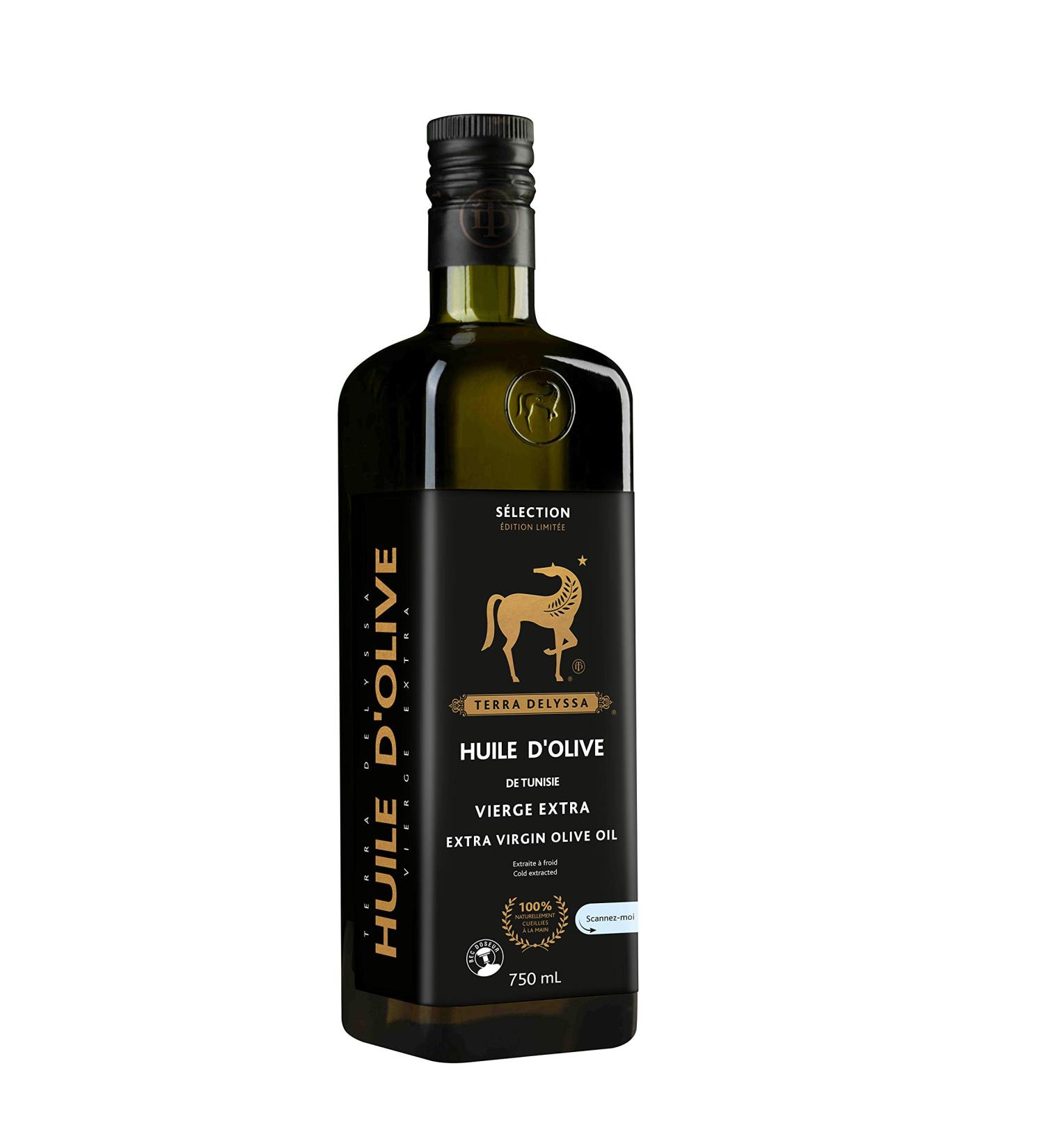 Terra Delyssa Extra Selection Virgin Olive Oil 750ml - Buy Online on GoSupps.com