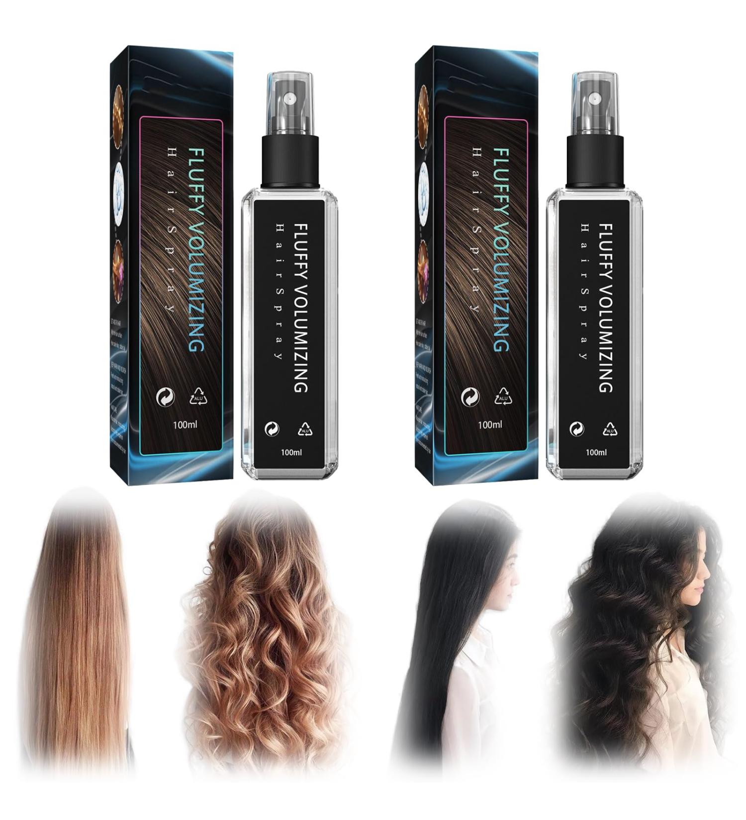 Appreciarel Natural Plant Protein Hair Thickening Spray 100ml Fluffy Volumizing Hair Spray Texture Spray for Hair Women Men (2Pcs) - Buy Online on GoSupps.com