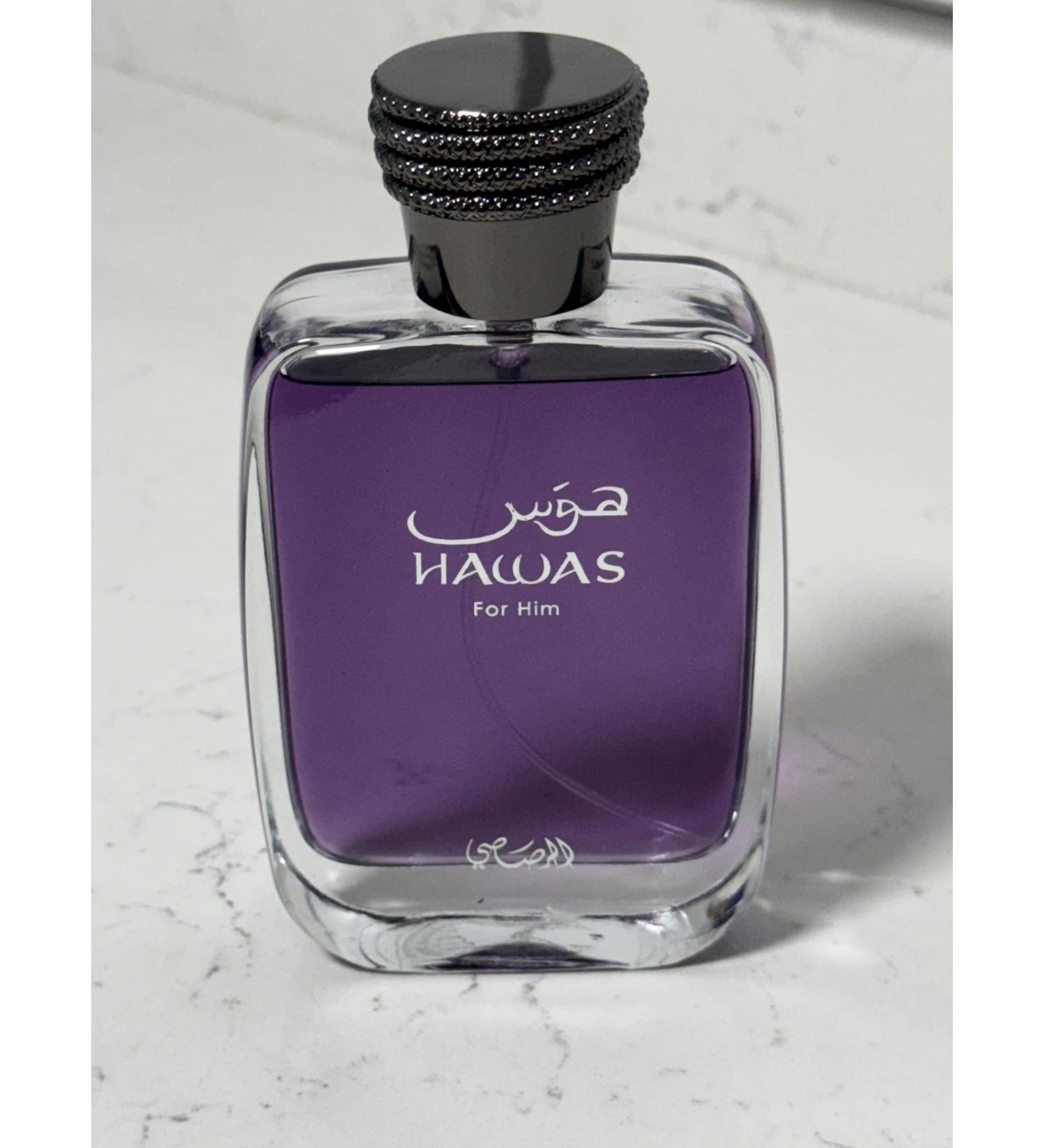 Hawas Men's Cologne for Him - Eau De Parfum Spray 3.4 OZ - Buy Online on GoSupps.com