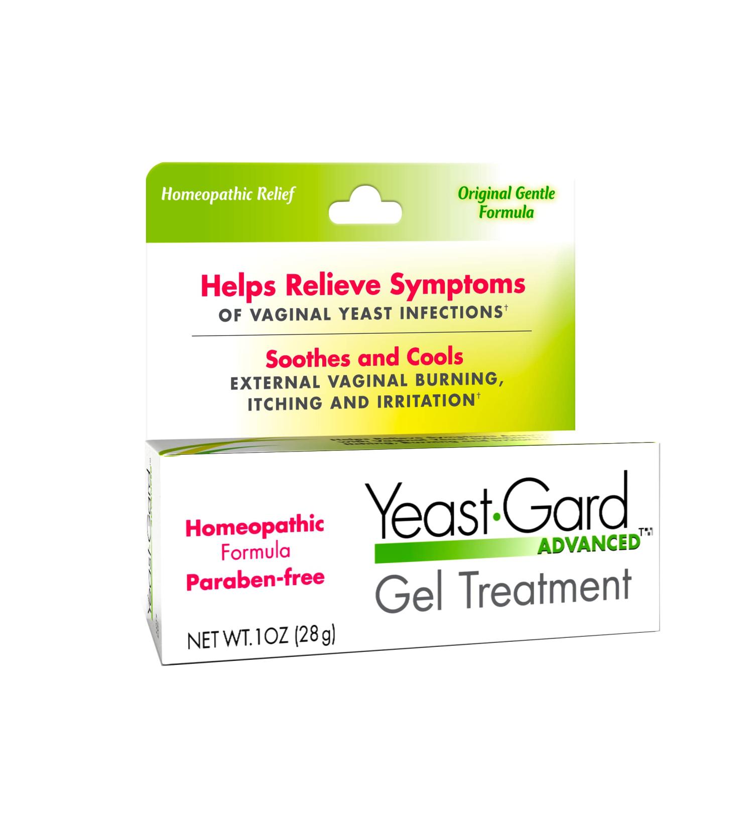 Advanced Homeopathic Gel for Yeast Infection Relief - 1 oz Treatment - Buy Online on GoSupps.com