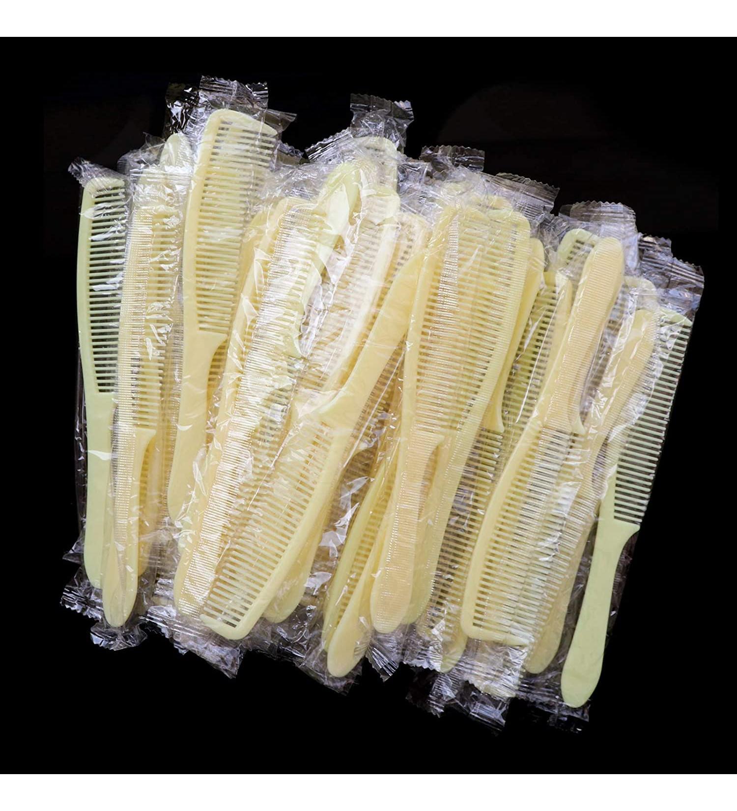 Individually Wrapped Bulk Combs for Homeless - Hotel, Airbnb, Shelter, Nursing Home - 50 PCS - Buy Online on GoSupps.com