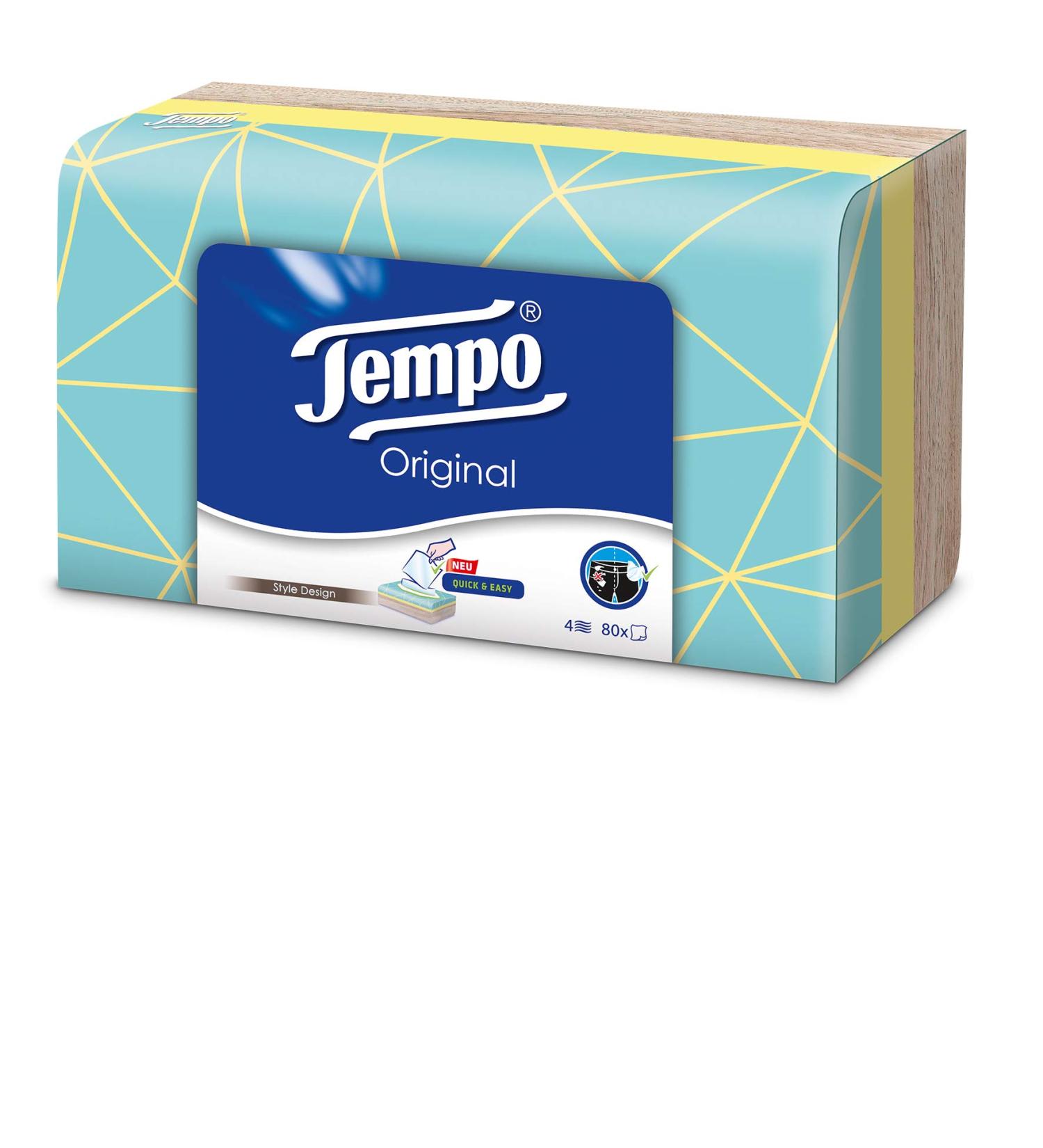 Buy Tempo Tissues Box - Pack of 3 (240 Sheets) | Soft and Strong | International Shipping Available - Buy Online on GoSupps.com