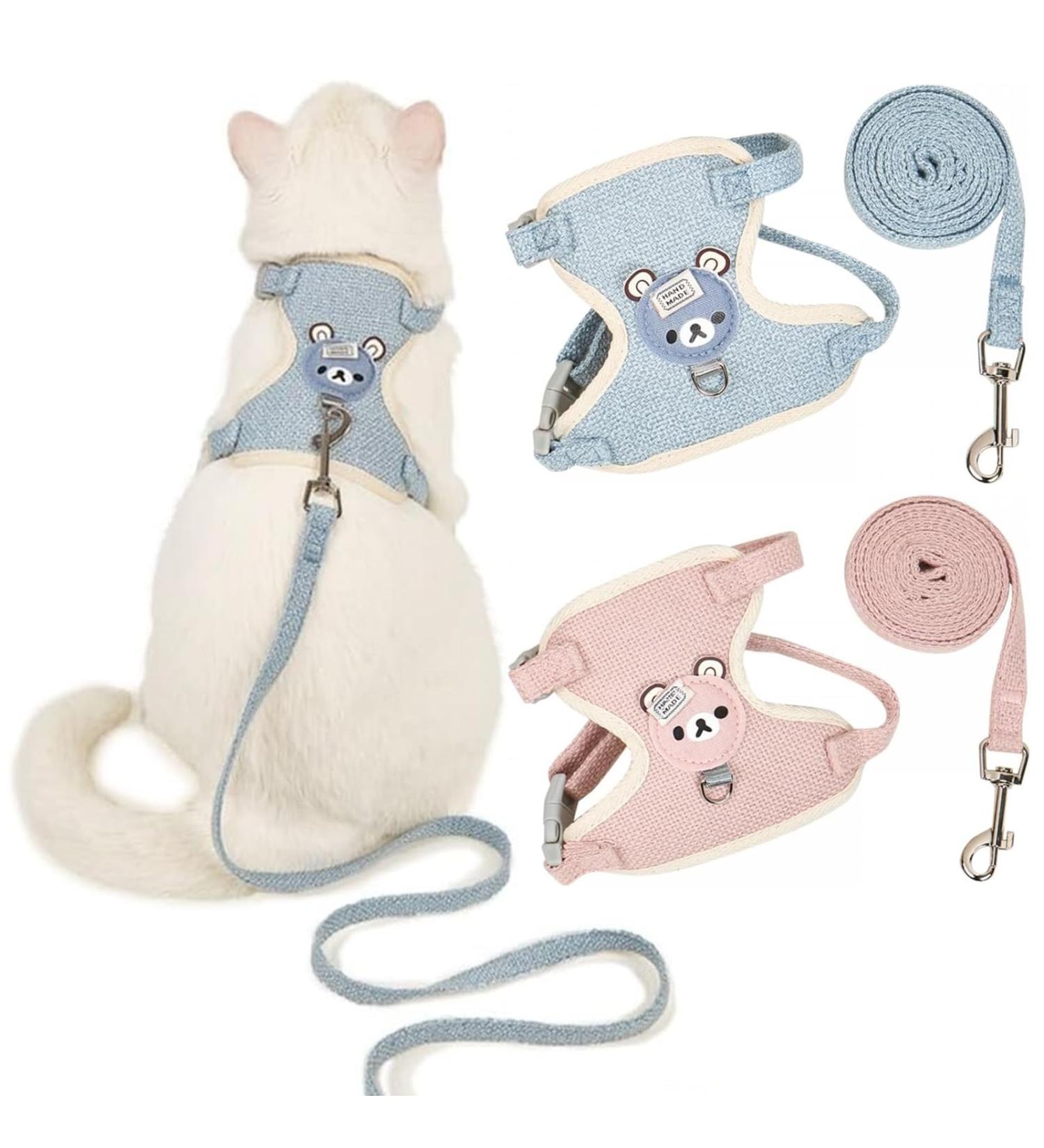 Xoelle Adjustable Leash & Pet Dishes for Cats Rabbits & Small Dogs - Perfect for All Small Pets - Buy Online on GoSupps.com