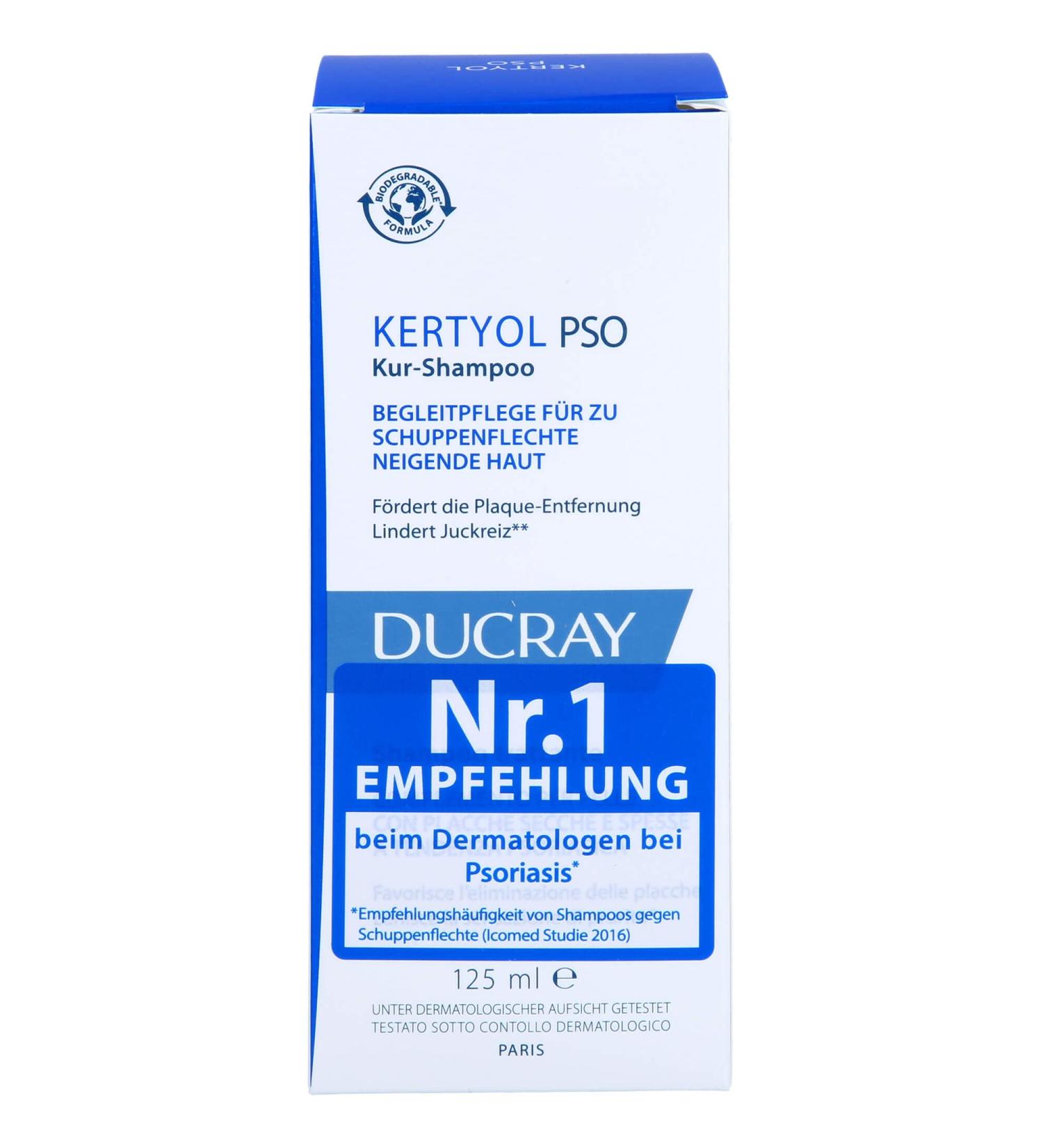 Ducray Kertyol Pso Shampoo Traitant 200 ml - Buy Online on GoSupps.com