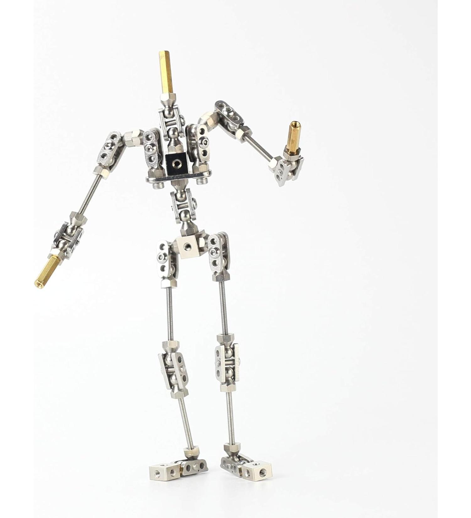 HNK Professional Studio Stop-Motion Armature Kit Stainless Steel Cinematic Animation - 20 cm - Buy Online on GoSupps.com