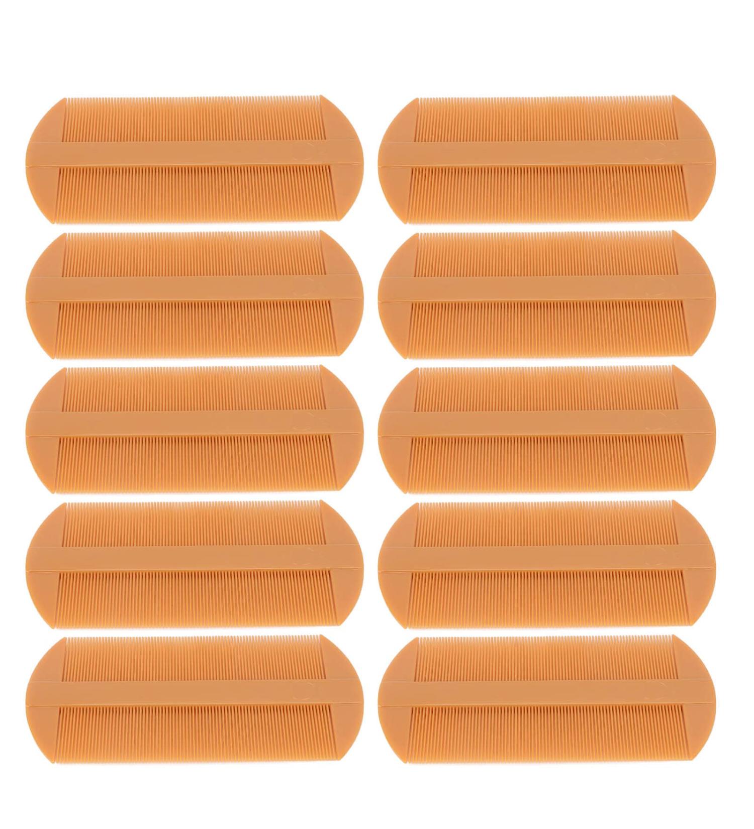 10pcs Double Sided Lice Combs for Kids, Adults, Pets - Hair Grooming & Removal - Buy Online on GoSupps.com