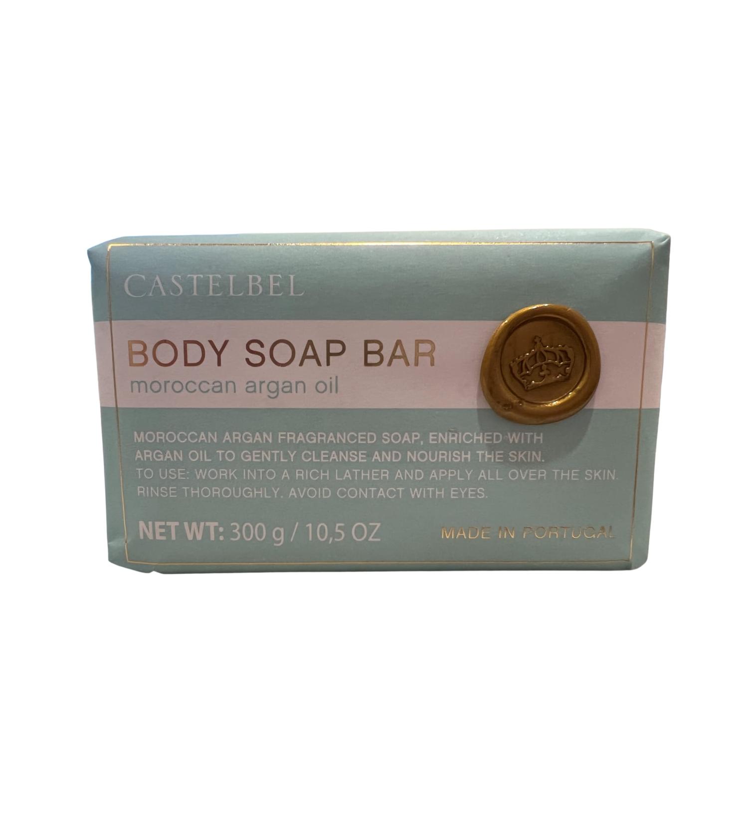 Castelbel Porto Moroccan Argan Oil Body Soap Bar 10.5oz