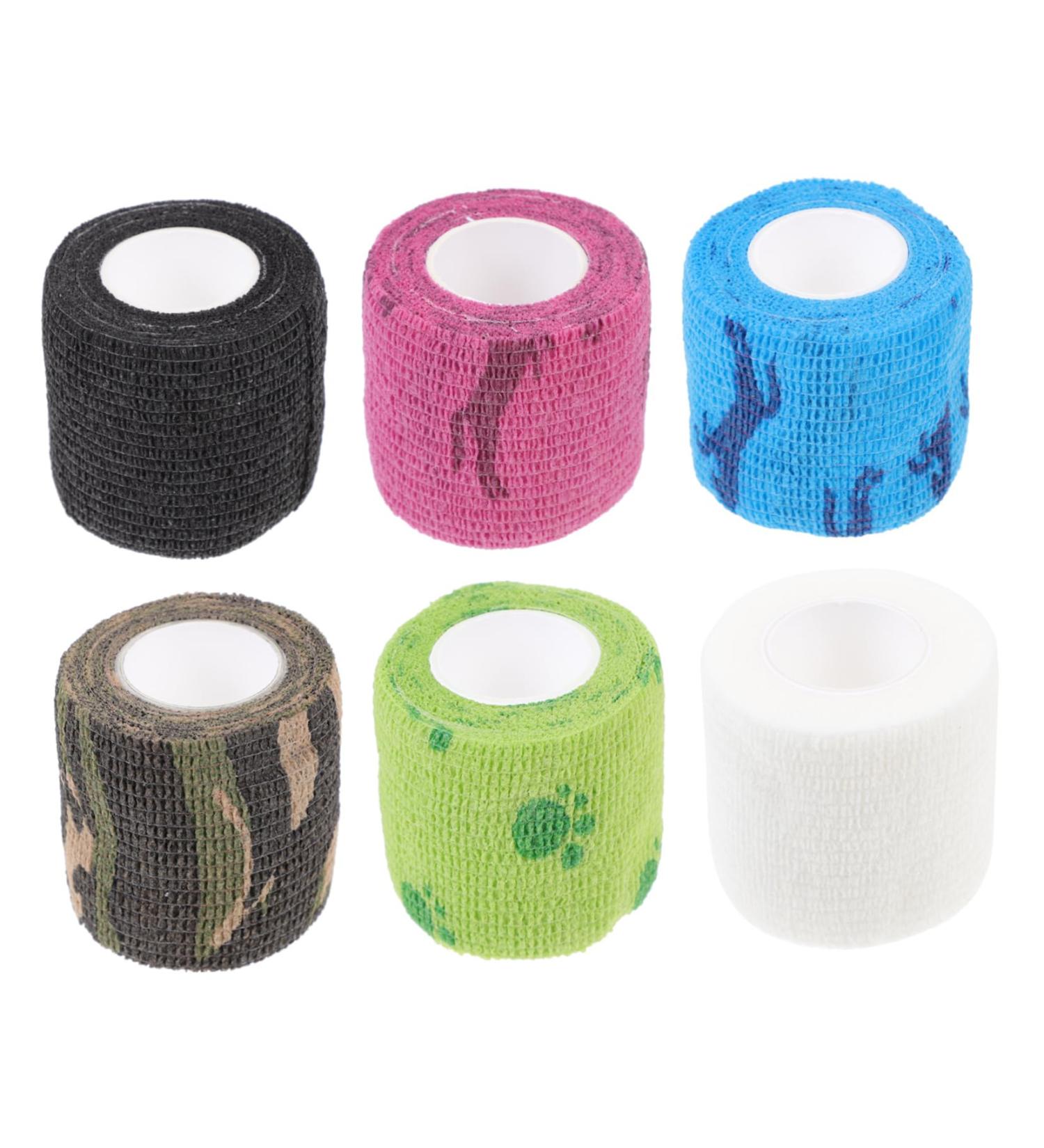 FRCOLOR 6pcs Self-Adhesive Elastic Finger Covers - Non Woven Sports Adhesive Tape for Ultimate Finger Protection - Buy Online on GoSupps.com