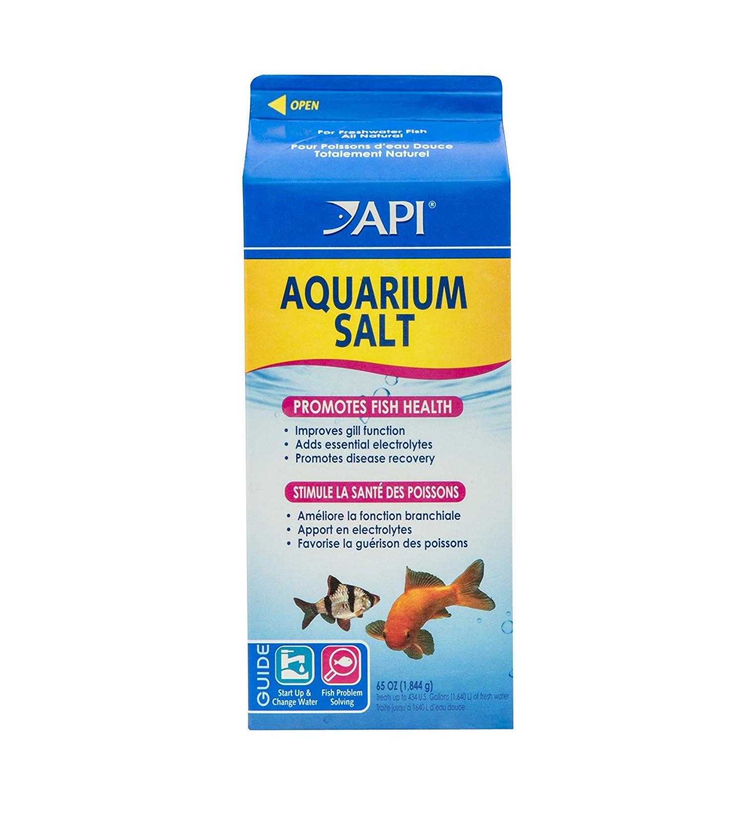 API Aquarium Salt - 130 oz | Essential Aquarium Water Treatment - Buy Online on GoSupps.com