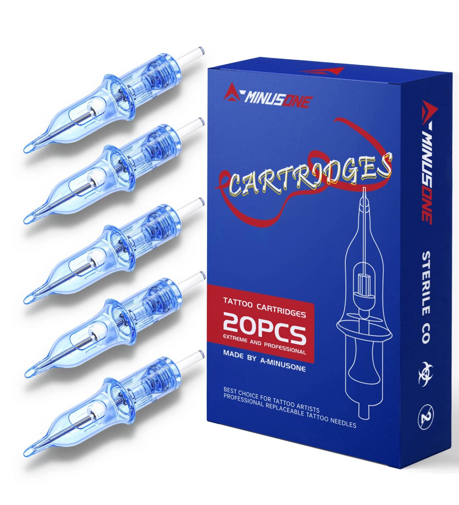 20PCS A-minusone 7RL Tattoo Needles - Standard 12 Round Liner Cartridge Needles for Rotary Pen - Buy Online on GoSupps.com