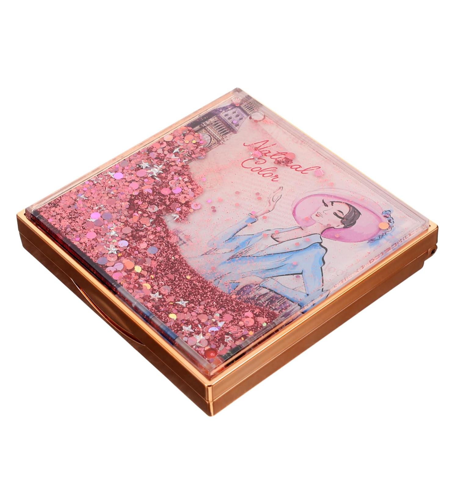 Buy FOMIYES Quicksand Eyeshadow Palette - Empty Makeup Tray for Custom Eyeshadow Designs | International Shipping - Buy Online on GoSupps.com