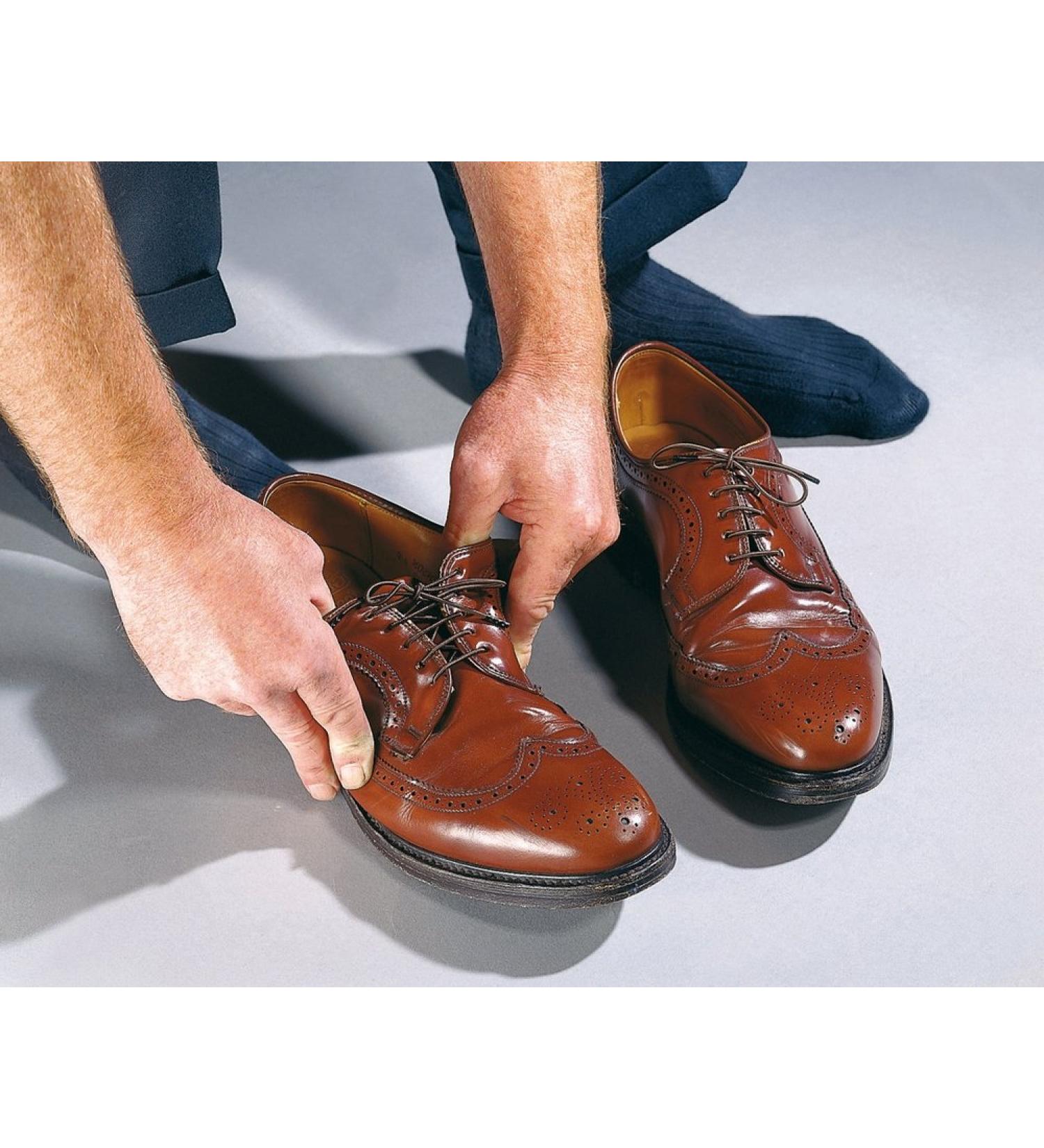 NRS Healthcare Elastic Shoelaces Pack of 3 Brown