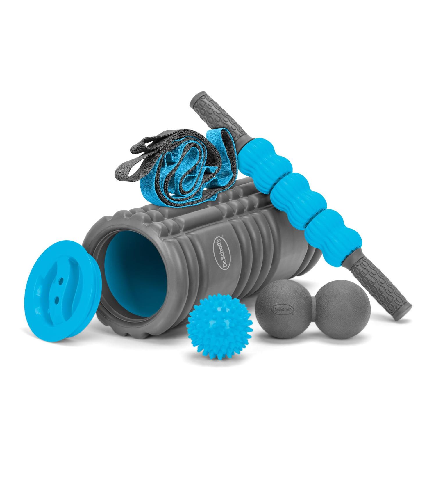 Buy Dr. Scholl's 5-in-1 Stretch & Recreational Massager Set - Ultimate Muscle Relief & Recovery Tools for Pain Relief & Flexibility - Buy Online on GoSupps.com