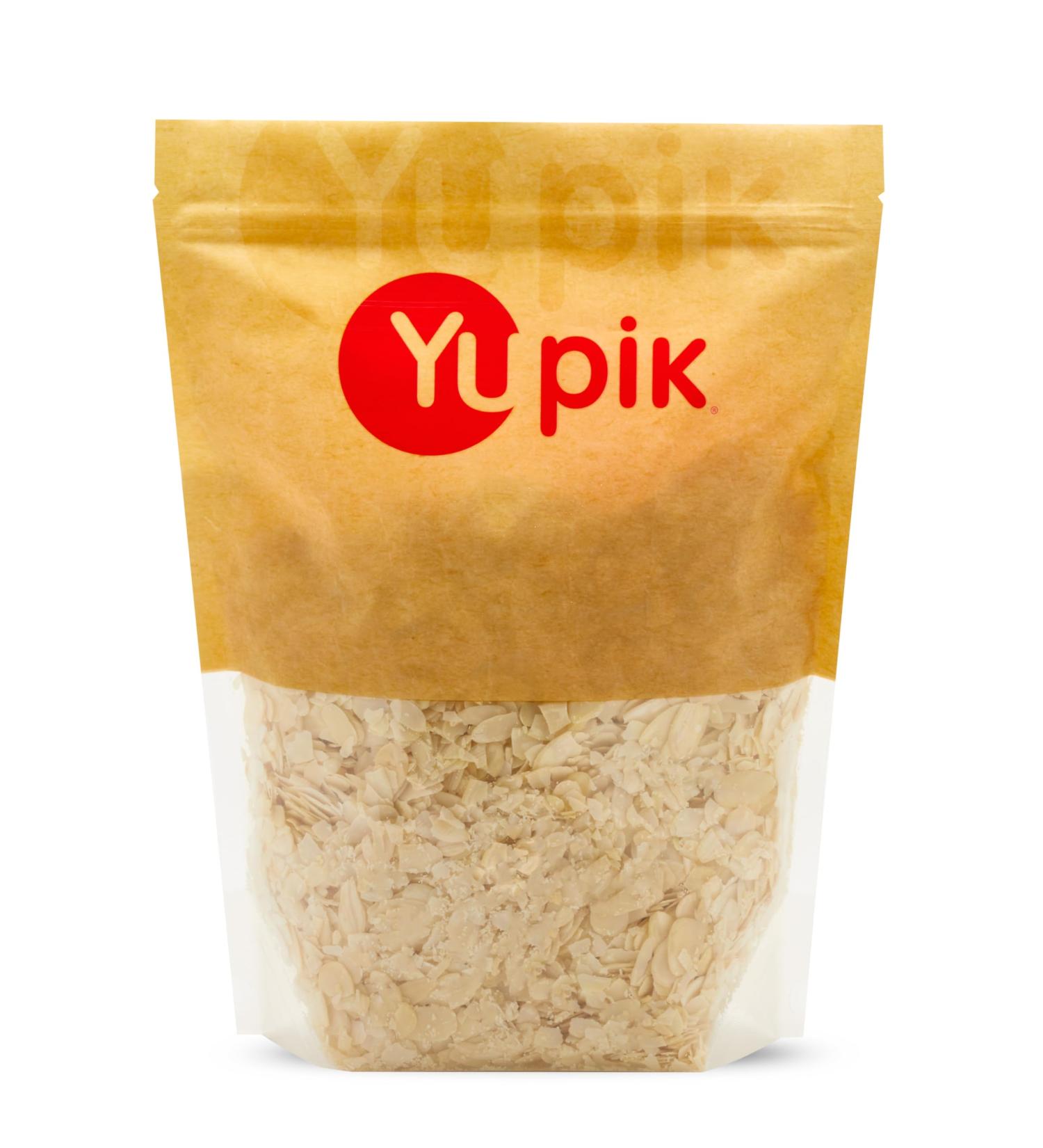 Yupik Blanched Sliced Almonds Extra Thin 1Kg 6 Count California Almonds Gluten-Free Kosher Raw Good Source Of Protein Fiber Iron & Calcium Low In Carb 6 kg - Buy Online on GoSupps.com
