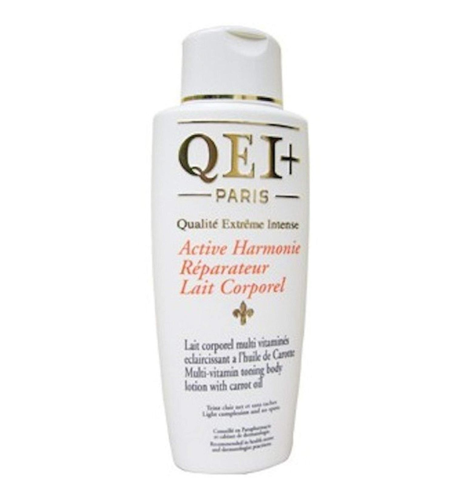 Active Harmonie Multi Vitamin Toning Body Lotion with Carrot Oil - Qei+ Paris | Hydrate & Revitalize Skin | International Shipping Available - Buy Online on GoSupps.com