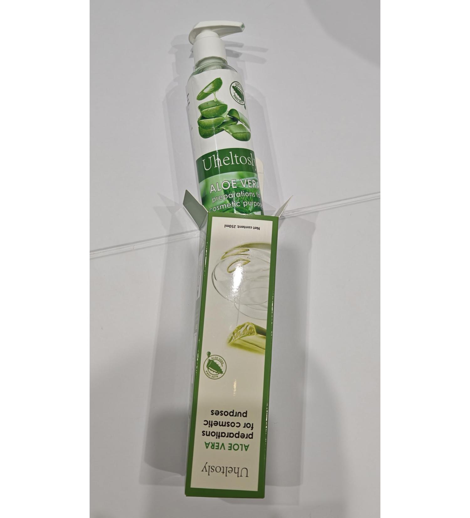 Uheltosly 180ml aloe gel -99% pure aloe moisturizing face and body moisturizing natural face cream containing aloe suitable for dry skin sunburn acne sunburn - Buy Online on GoSupps.com