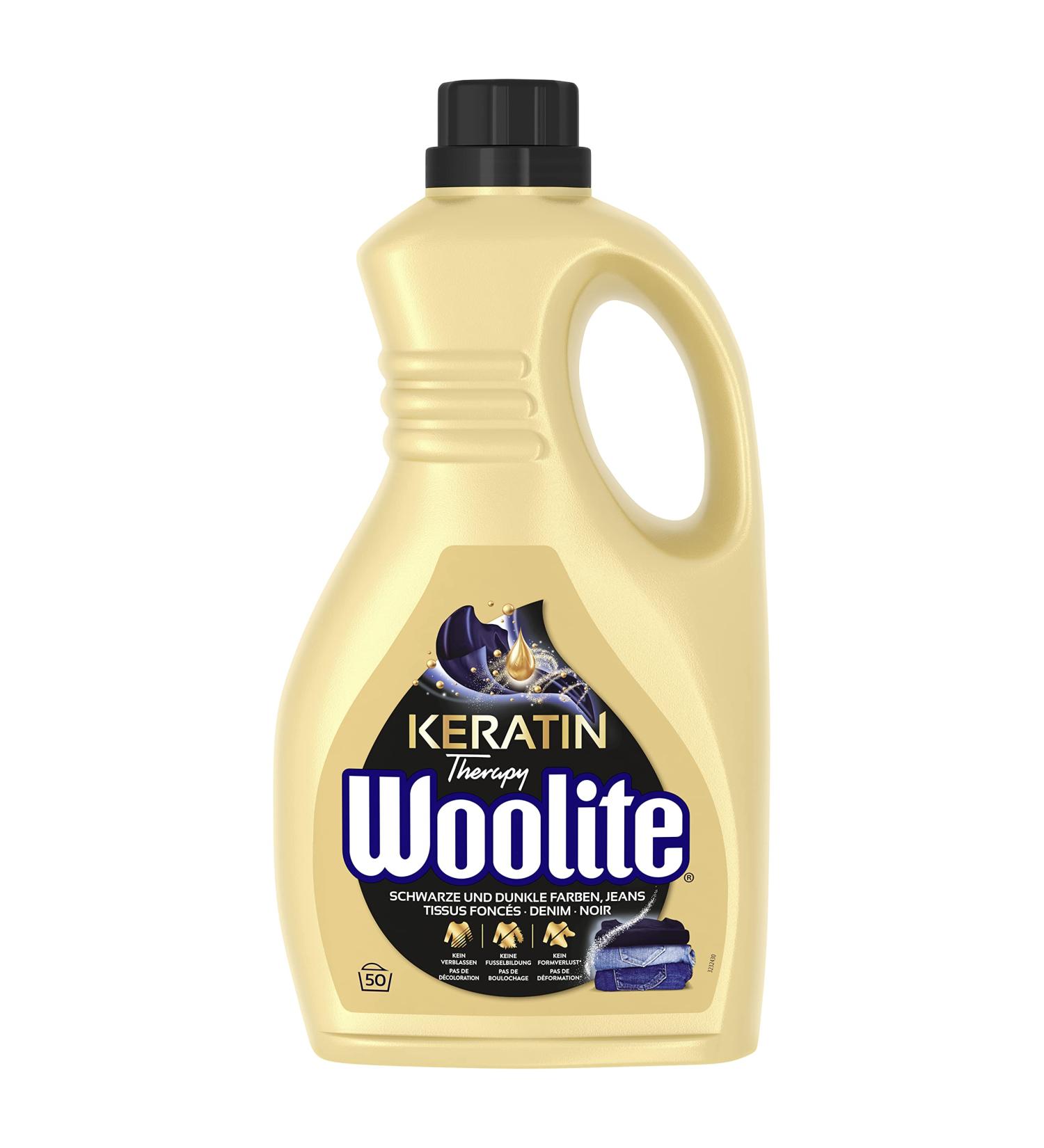 Woolite Black Protection - Premium Color Protection Detergent for Dark Laundry & Jeans - 50 Washloads - 3L (1 Pack) - Buy Online on GoSupps.com