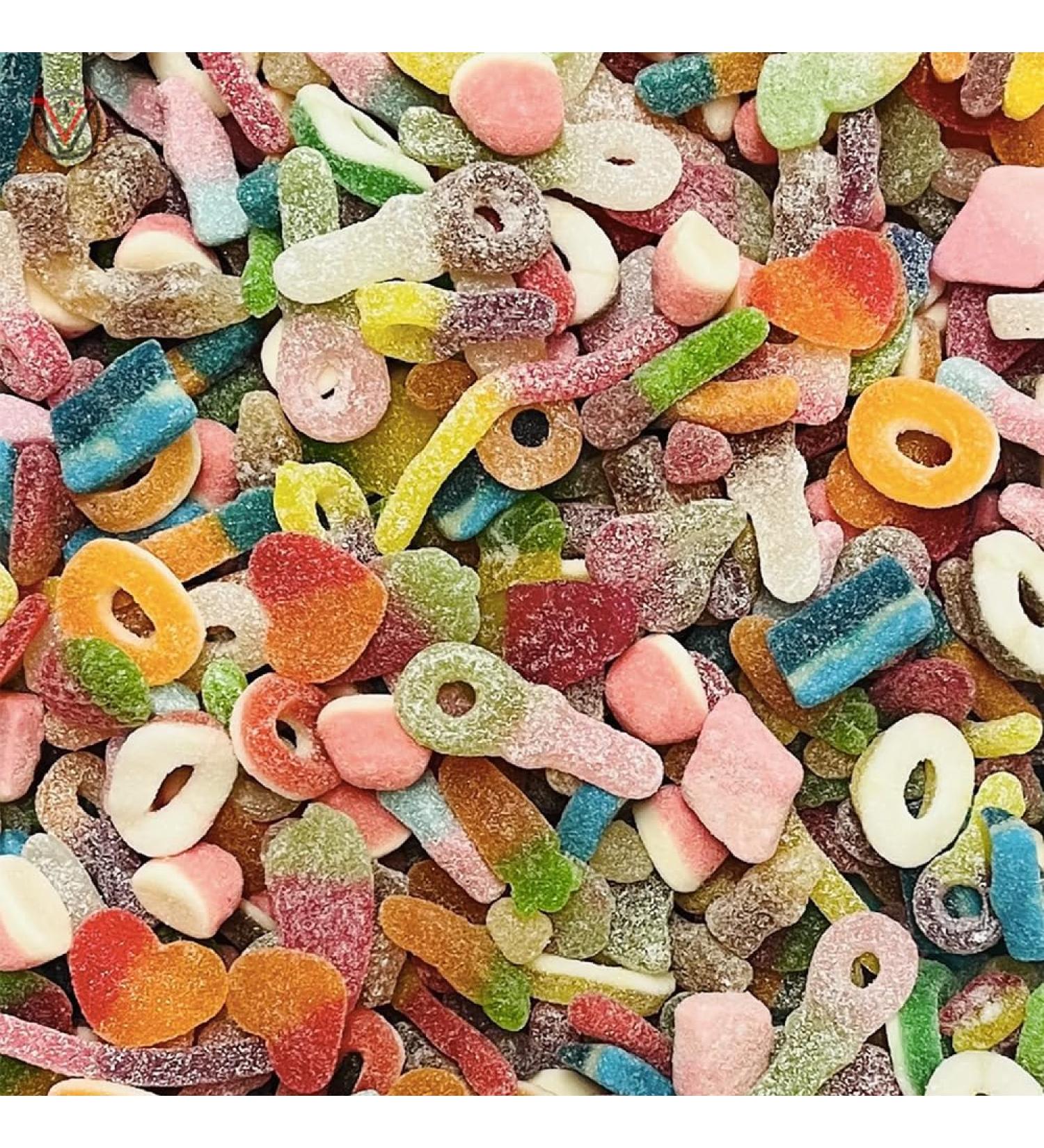 VIMIX Pick & Mix Fizzy Jelly Sweets Bag - Mixed Jelly Sweets Bag (2kg) - Buy Online on GoSupps.com