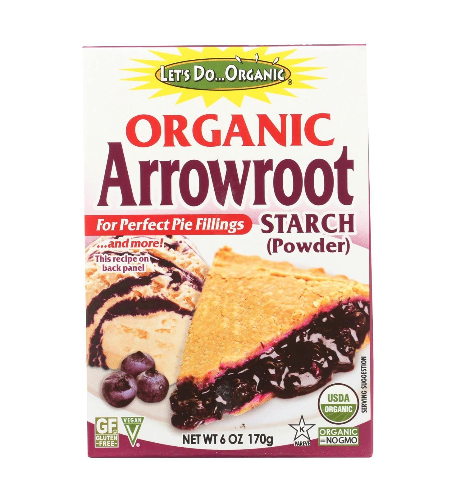 Buy Edward & Sons Organic Arrowroot Starch - 6 oz | Premium Gluten-Free Thickener - Buy Online on GoSupps.com