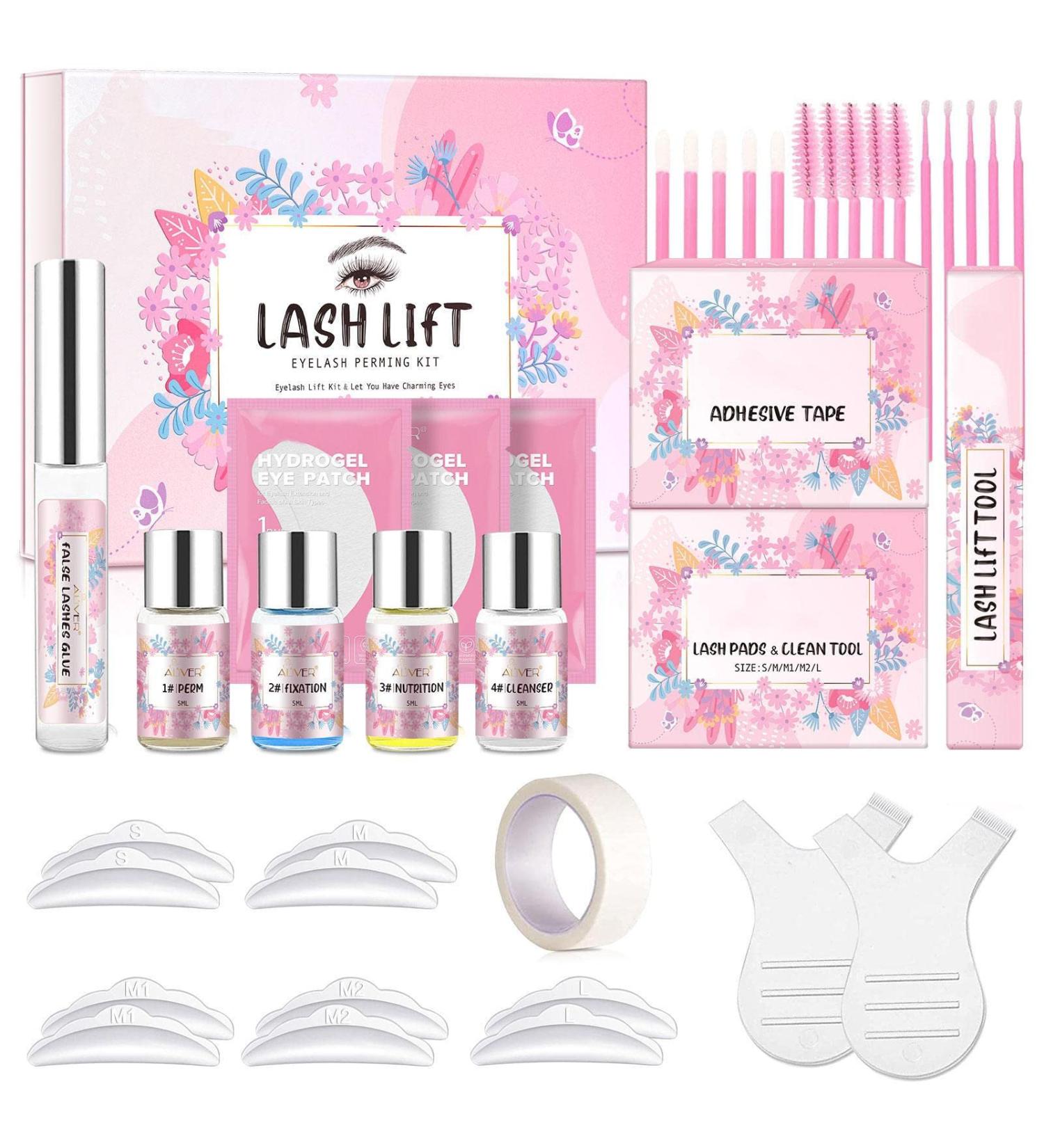 Eyelash Perm Kit | Semi-Permanent Eyelash Brow Perm | Quick and Voluminous Curling Complete Tools Lasts for 6-8 Weeks - Buy Online on GoSupps.com