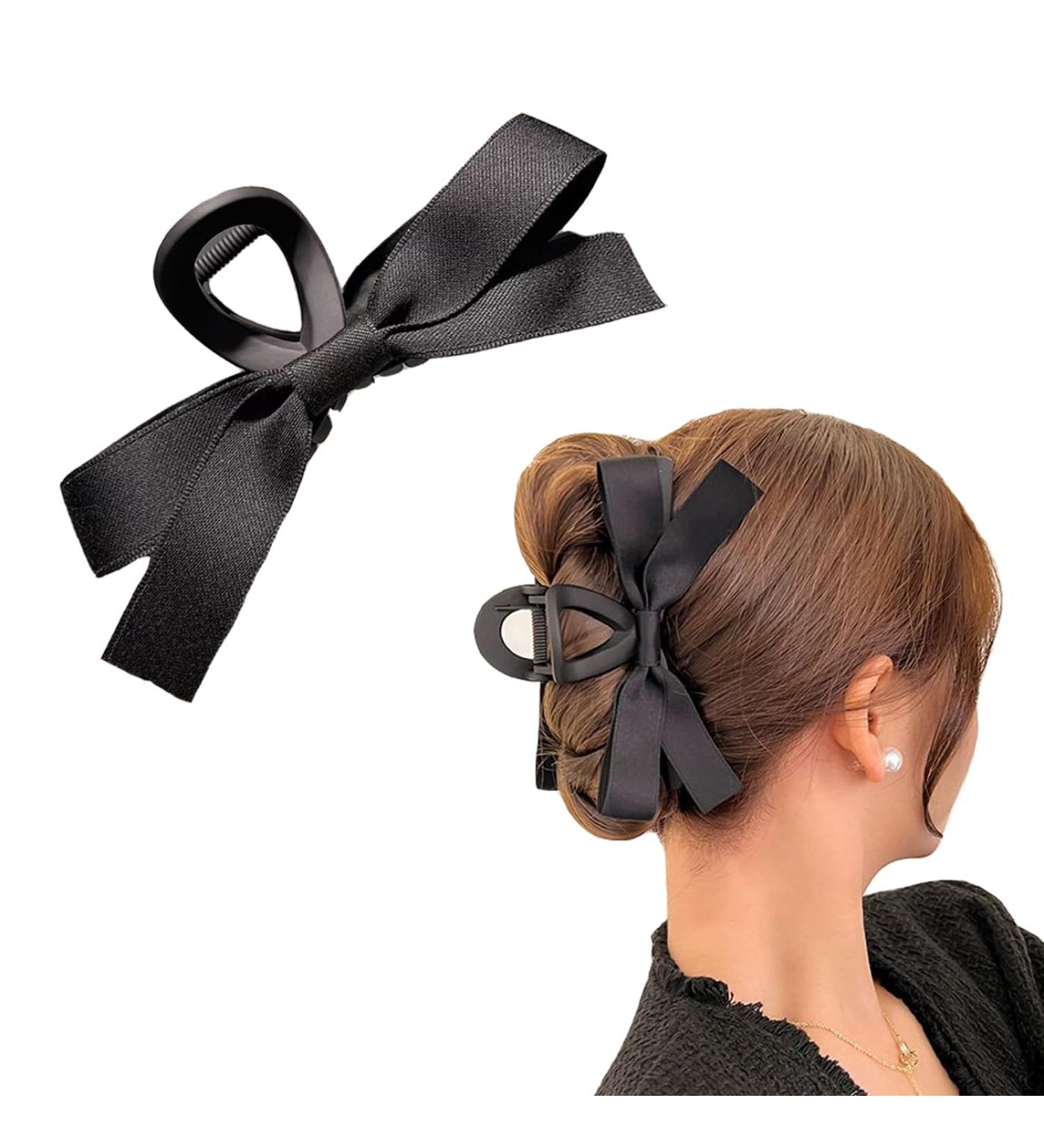 Big Bow-knot Hair Claw Clips for Women and Girls - Nonslip Hair Barrettes for Thick and Thin Hair - Perfect for Birthday Parties and Holidays - Buy Online on GoSupps.com