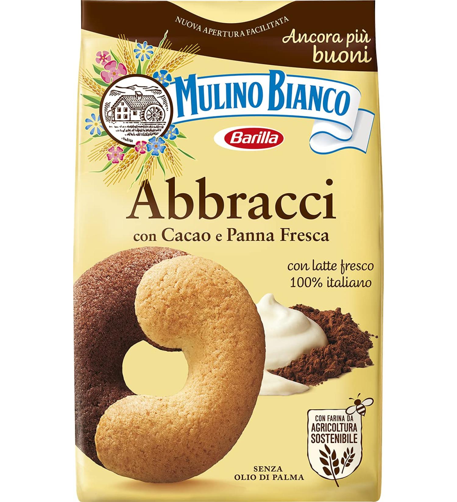 Mulino Bianco Abbracci Biscuits - Pack of 3 | Delicious Italian Cookies - Buy Online on GoSupps.com