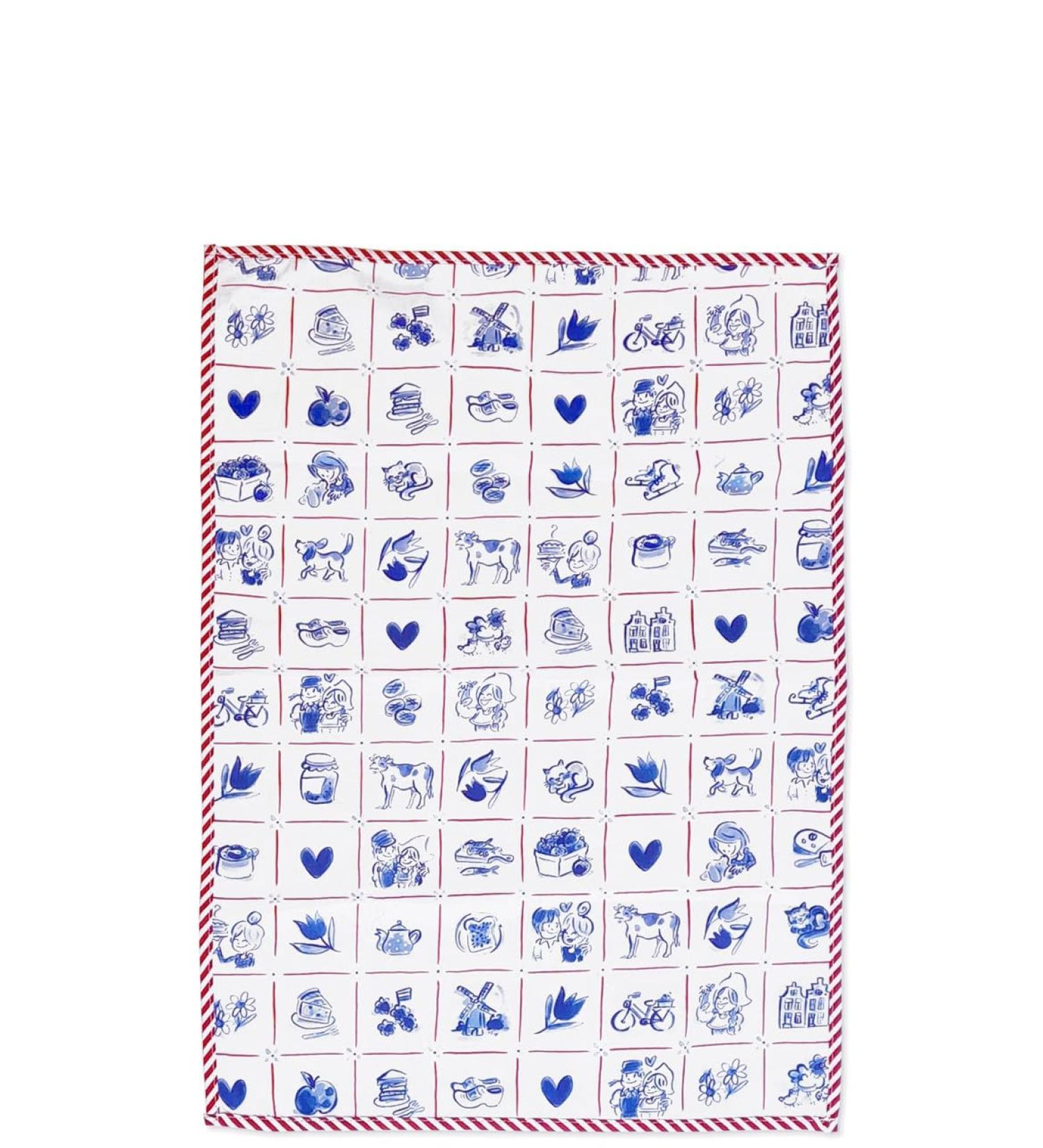 Blond Amsterdam Blond Amsterdam Delft Blond: Wrapped Tea Towel