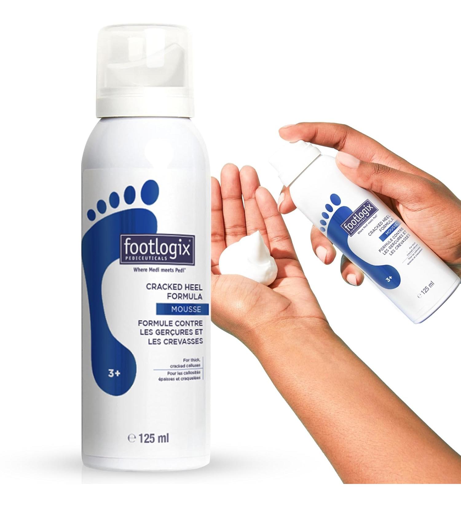 FOOTLOGIX Cracked Heel Formula White 4.23 oz - Best Treatment for Smooth Heels - Buy Online on GoSupps.com