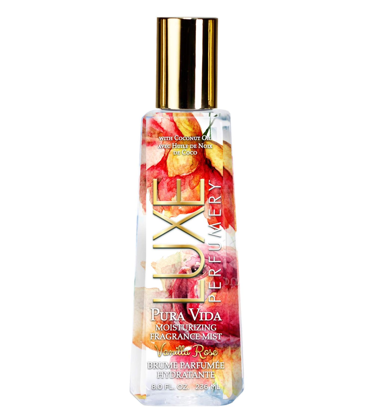 Belcam Bath Therapy Luxe Perfumery Pura Vida Vanilla Rose Moisturizing Fragrance Mist 236 mL Vanilla Rose 7.98 Fl Oz (Pack of 1) - Buy Online on GoSupps.com