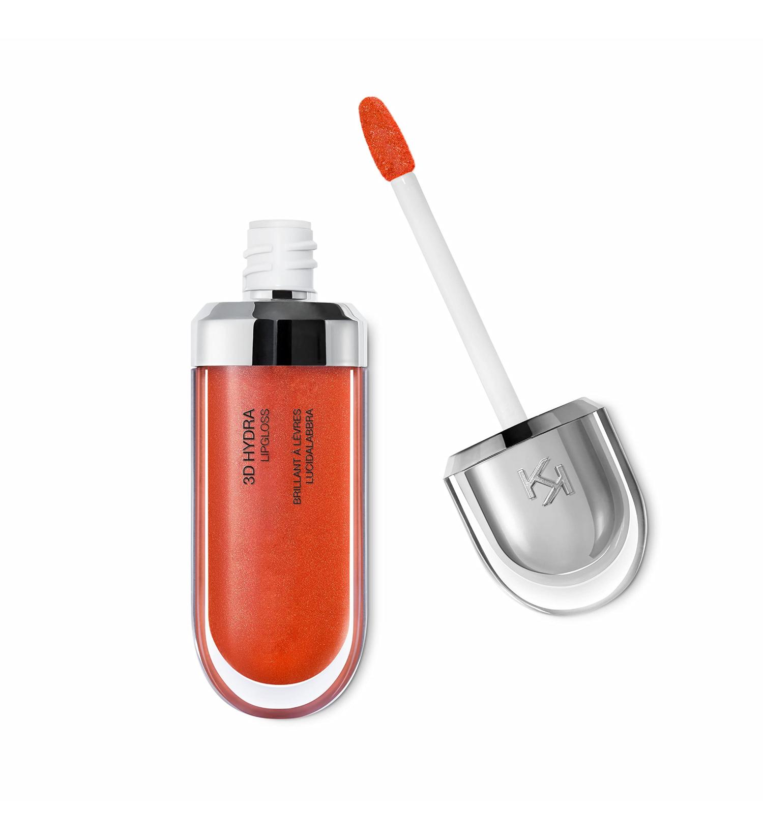 KIKO Milano 3D Hydra Lipgloss 34 | Softening Lip Gloss For A 3D Look 34 Pearly Blood Orange 1 count (Pack of 1) - Buy Online on GoSupps.com