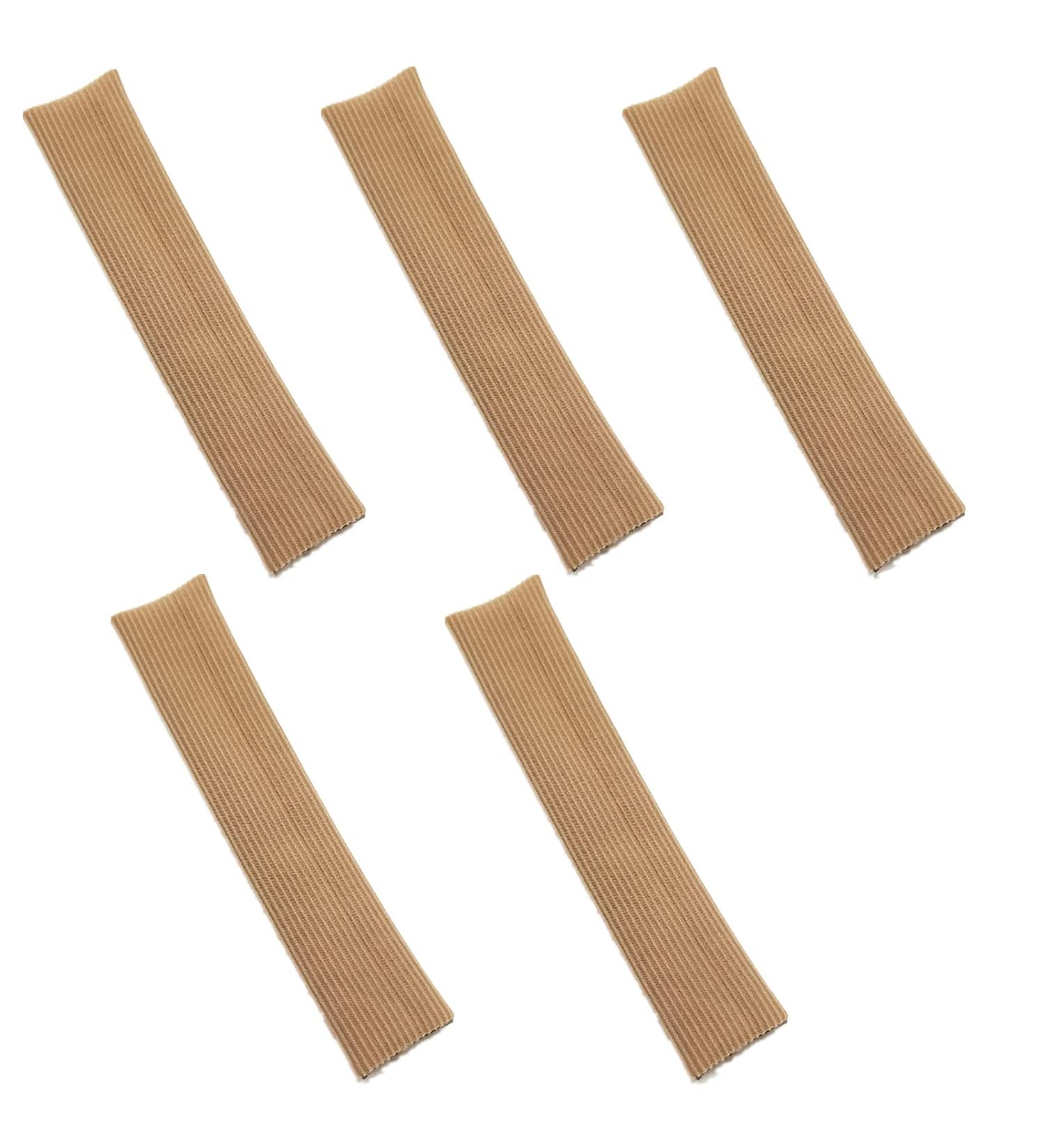 Nubstoer Elastic Toe Tubes with Silicone Gel | Corn & Callus Remover - 10cm 5 Pack - International Shipping - Buy Online on GoSupps.com