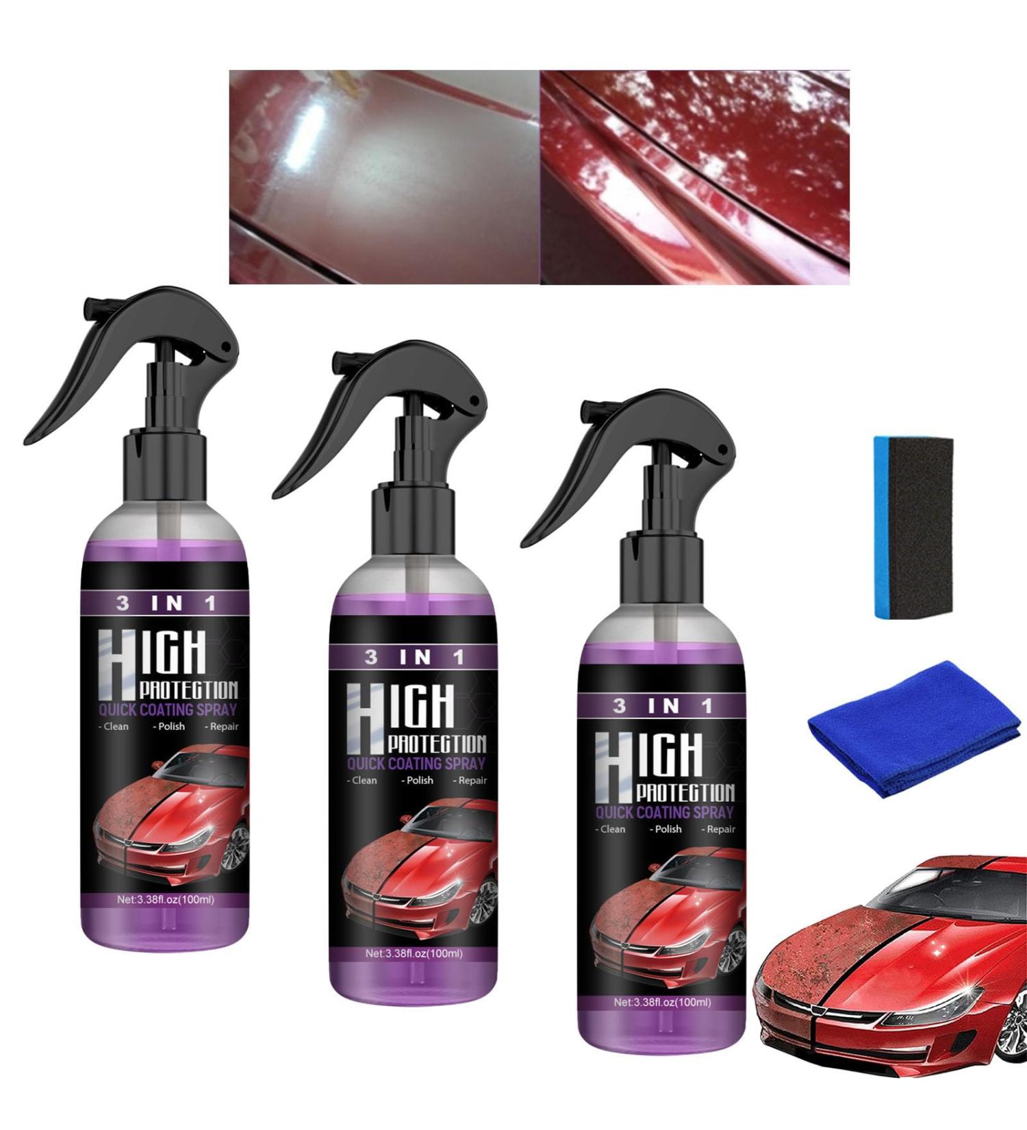 Marvulur - Marvulur Car Cleaner Marvulur Car Nano Spray Marvulur Car Nano Repair Spray Marvulur 3 in 1 High Protection Fast Car Ceramic Coating Spray for Car (3) - Buy Online on GoSupps.com