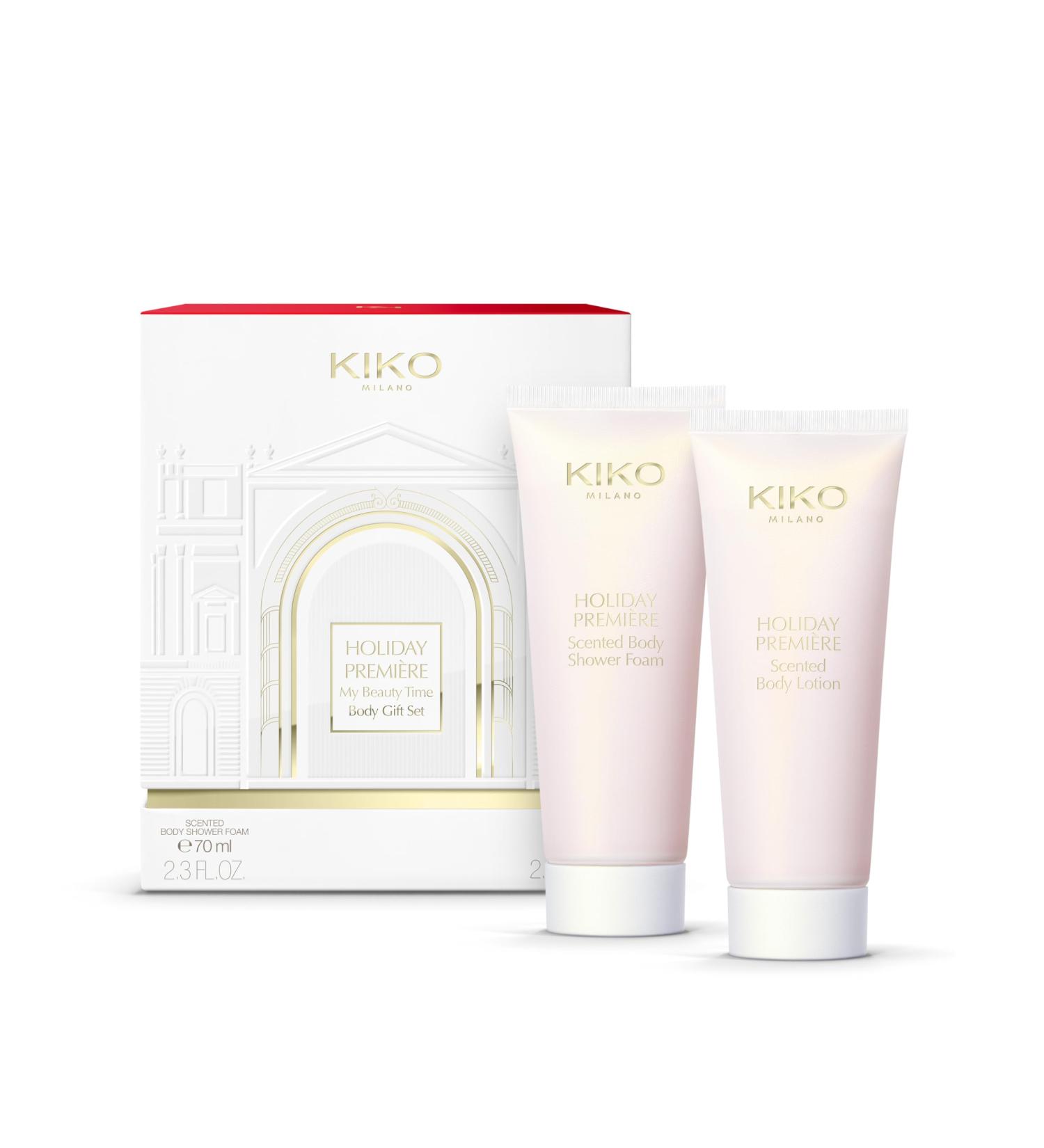 KIKO Milano Holiday Premi re My Beauty Time Body Gift Set | Body Care Gift Set: Shower Gel And Scented Body Cream - Buy Online on GoSupps.com