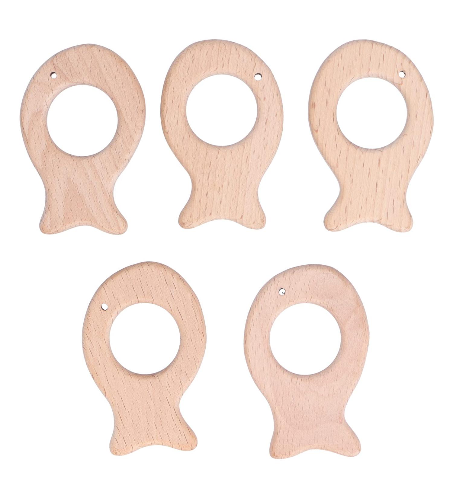 5pcs Baby Teethers - Pain Relief Teething Toys & DIY Jewelry Necklace Accessories for Infants - Buy Online on GoSupps.com